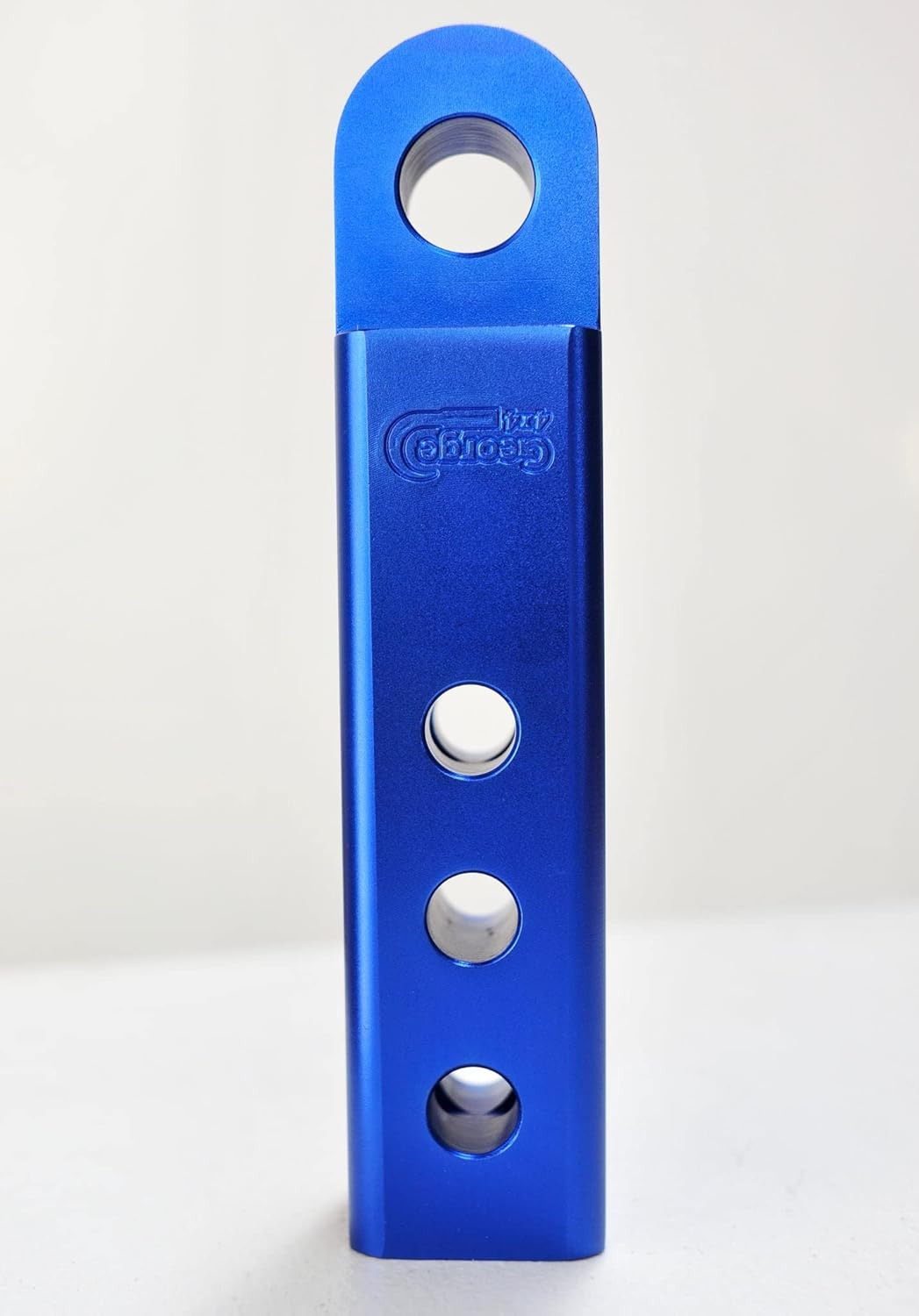 George4X4 Alloy Shackle Hitch Recovery Tow Bar Receiver Block, Solid Aluminium 230Mm Long