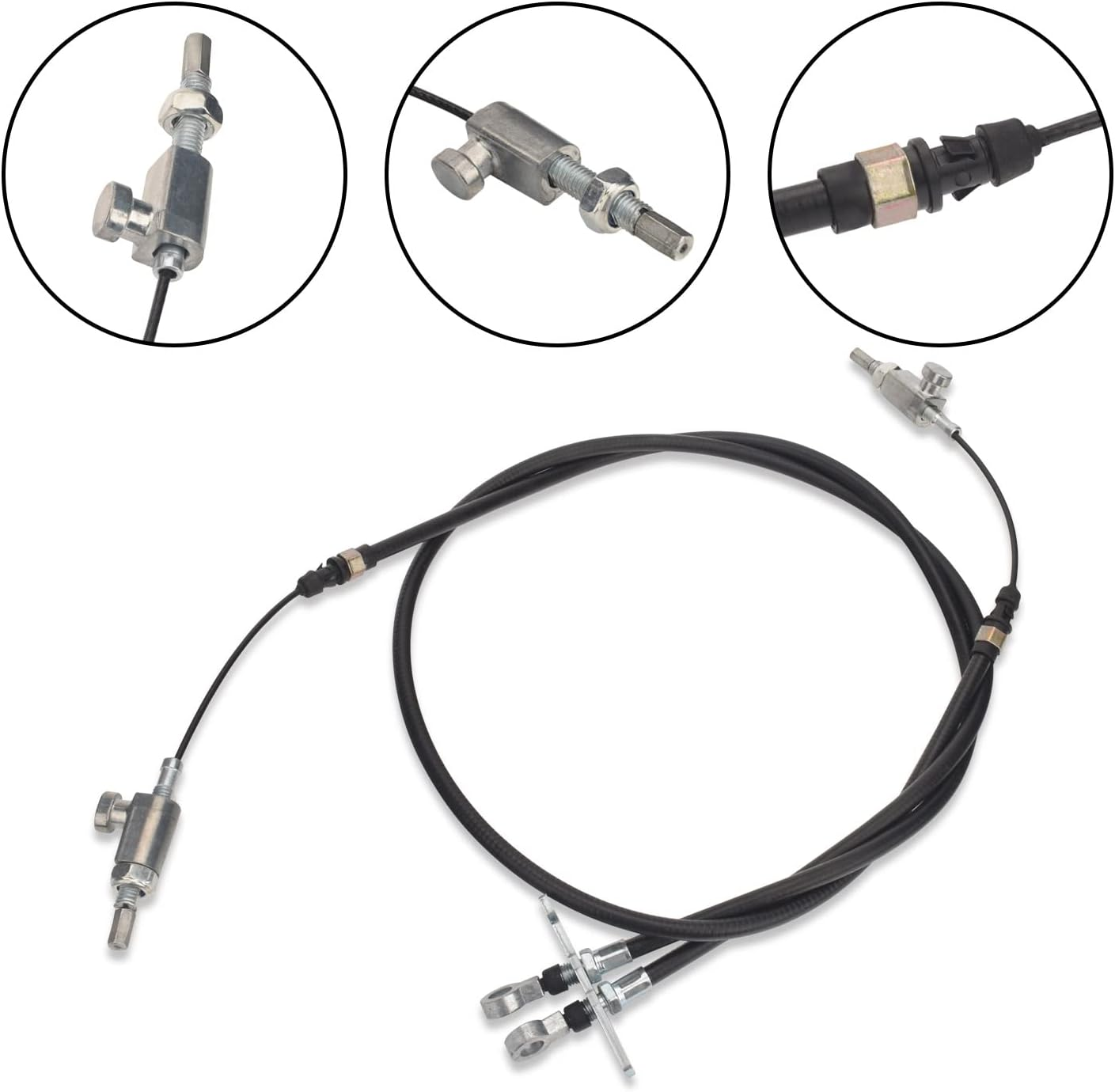 GY22289 Mower Deck Lift Cable Compatible with John Deere Z235 Z255 Eztrak Series Lawn Mowers, Replace GY22157 AM145470 AM142881 image number 1