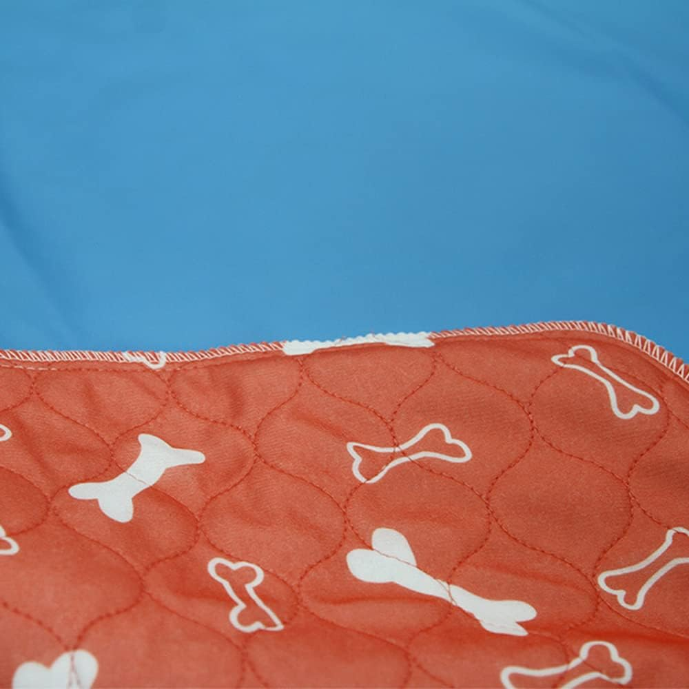 Pet Dog Cat Puppy Training Pee Reusable Pads Cushion Bed Absorbent Mat Washable,70X80Cm - Grey Bone image number 2