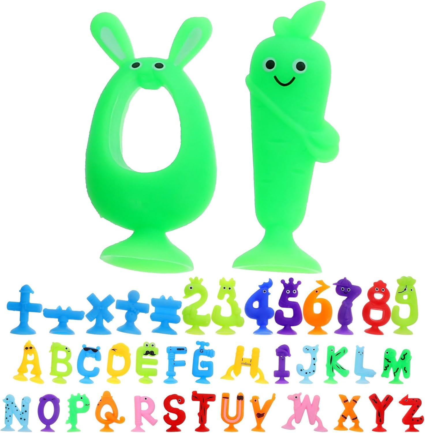 Vaguelly 1 Set Letter Bath Plaything Spelling Children Educational Letters Toys Suction Letter Toys Learning Family Game For image number 3