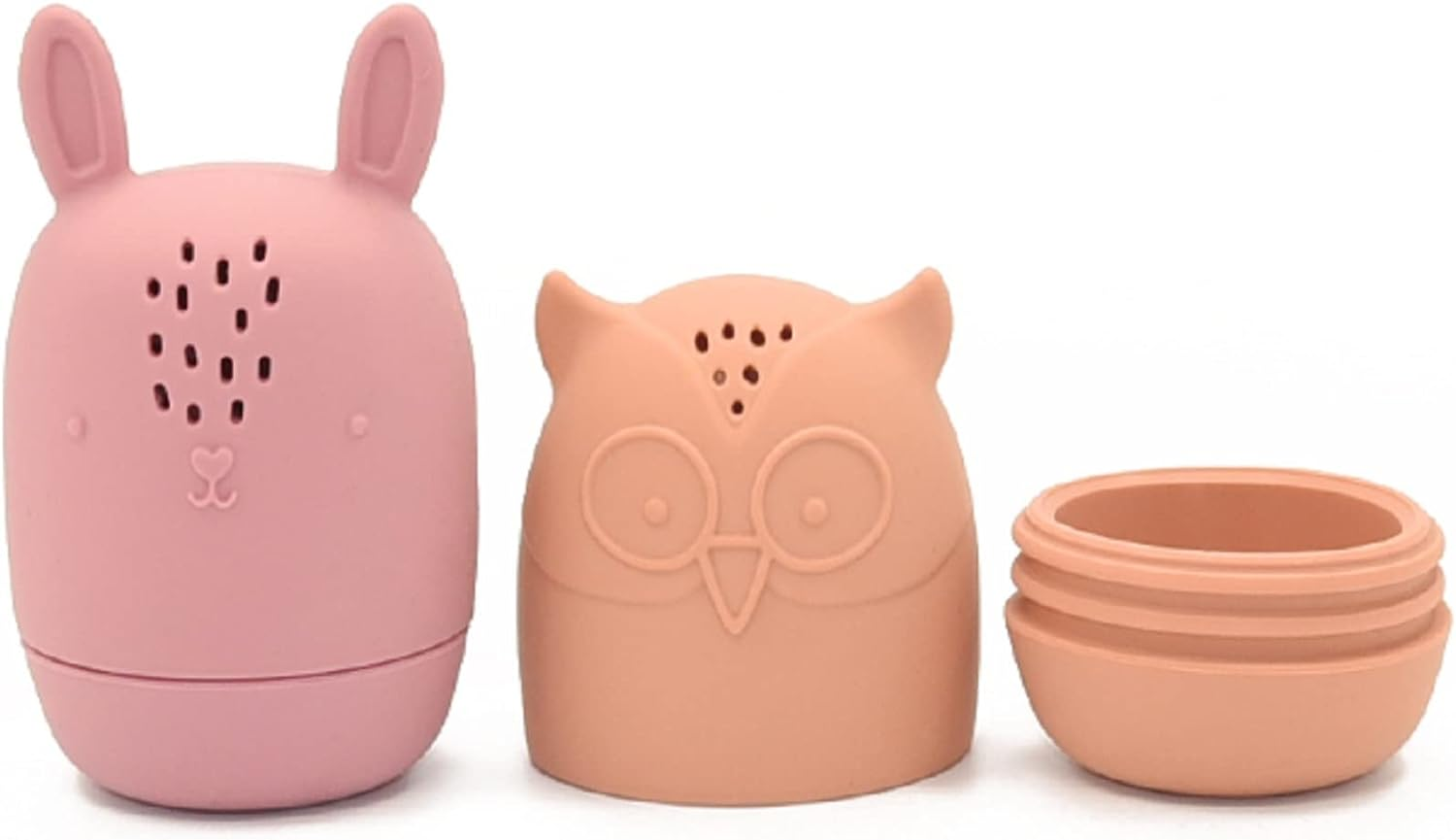 Playette Silicone Animal Bath Toy Set 4Pc image number 3