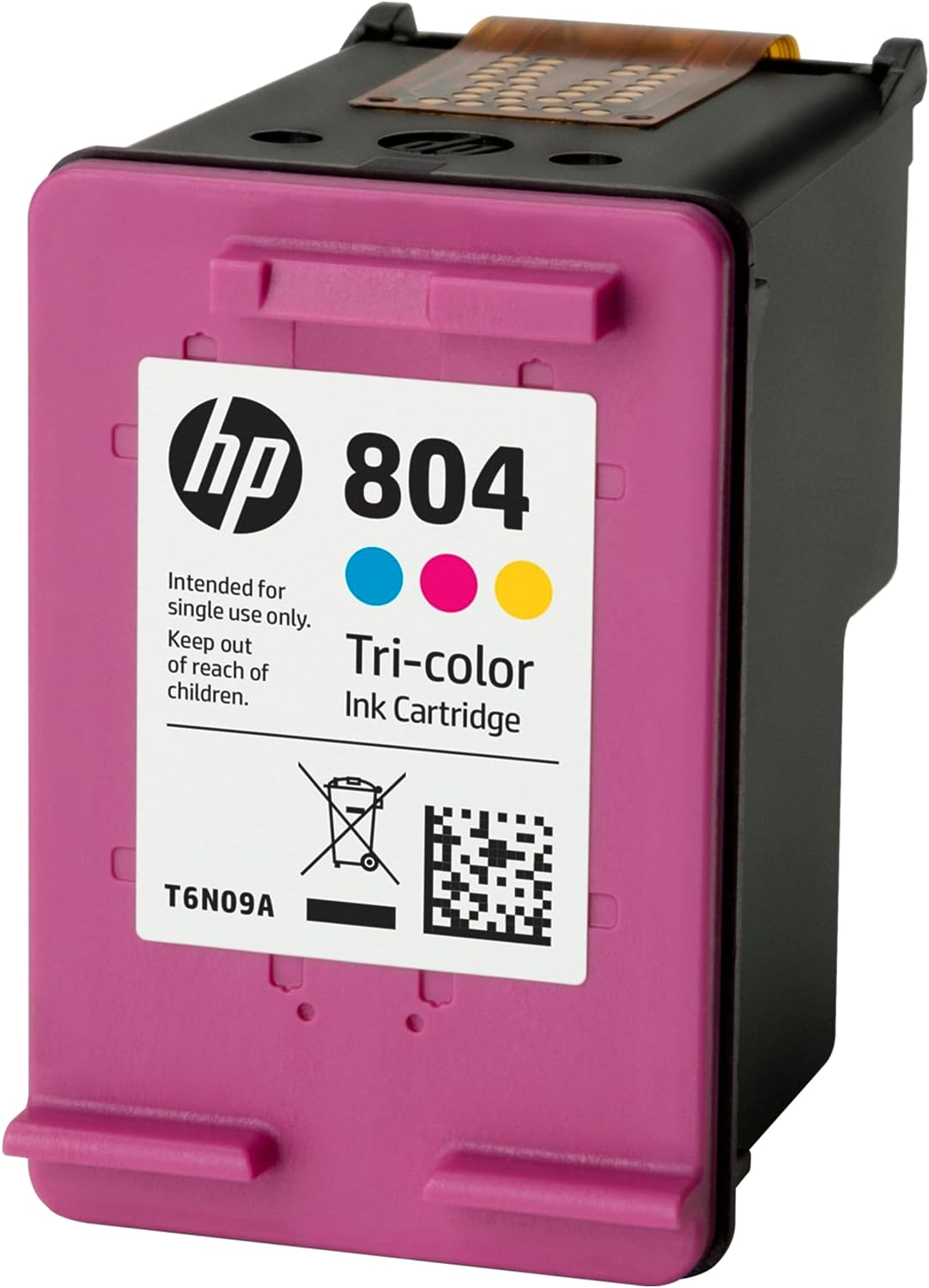 HP 804XL Genuine Original Tri-Color Ink Printer Cartridge Works with HP ENVY Photo 6200, HP ENVY Photo 7100, HP ENVY Photo 7800 All-In-One Printer Series - (T6N11AA)