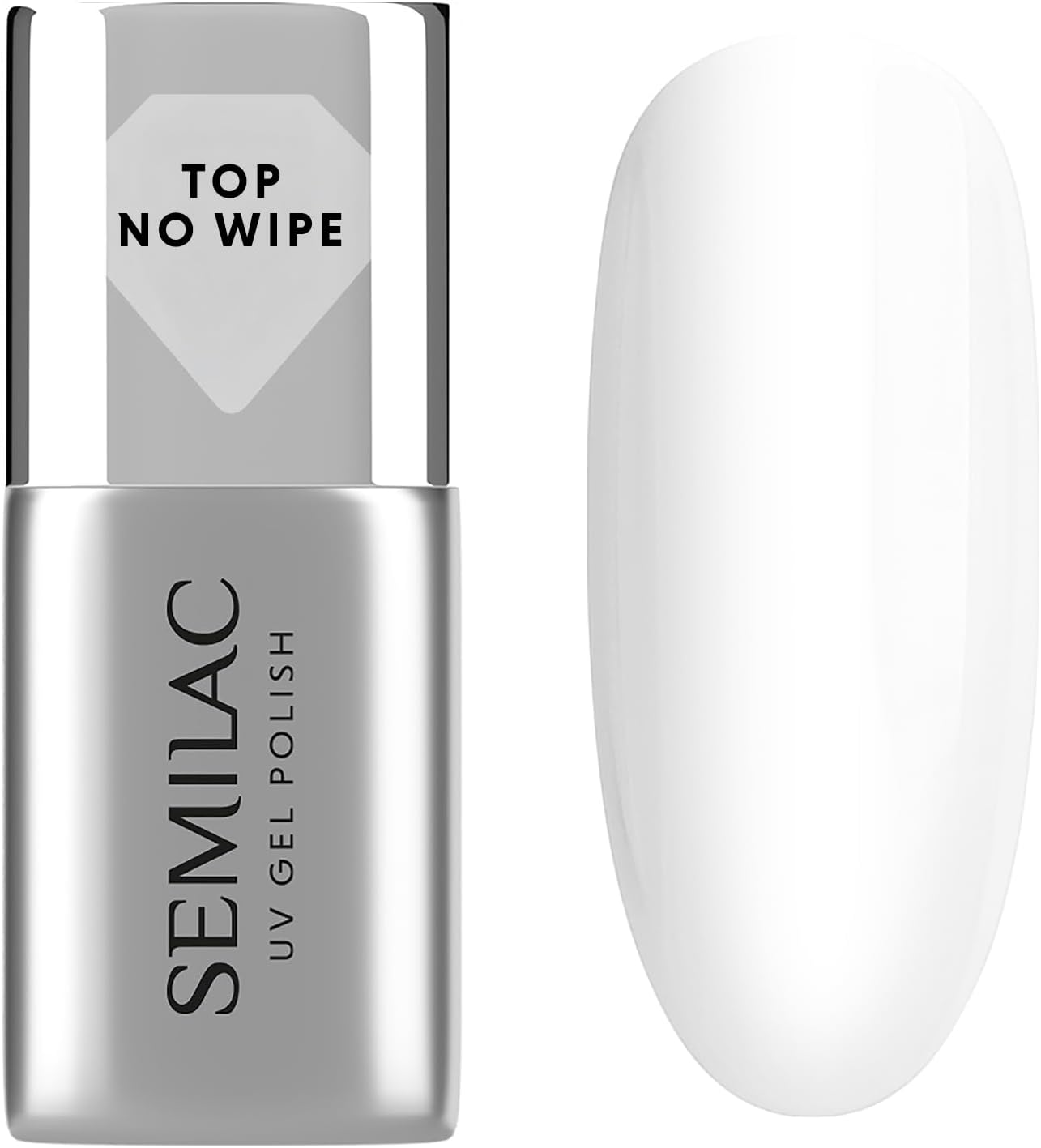 UV Nail Polish Top No Wipe Coat 7 Ml image number 4