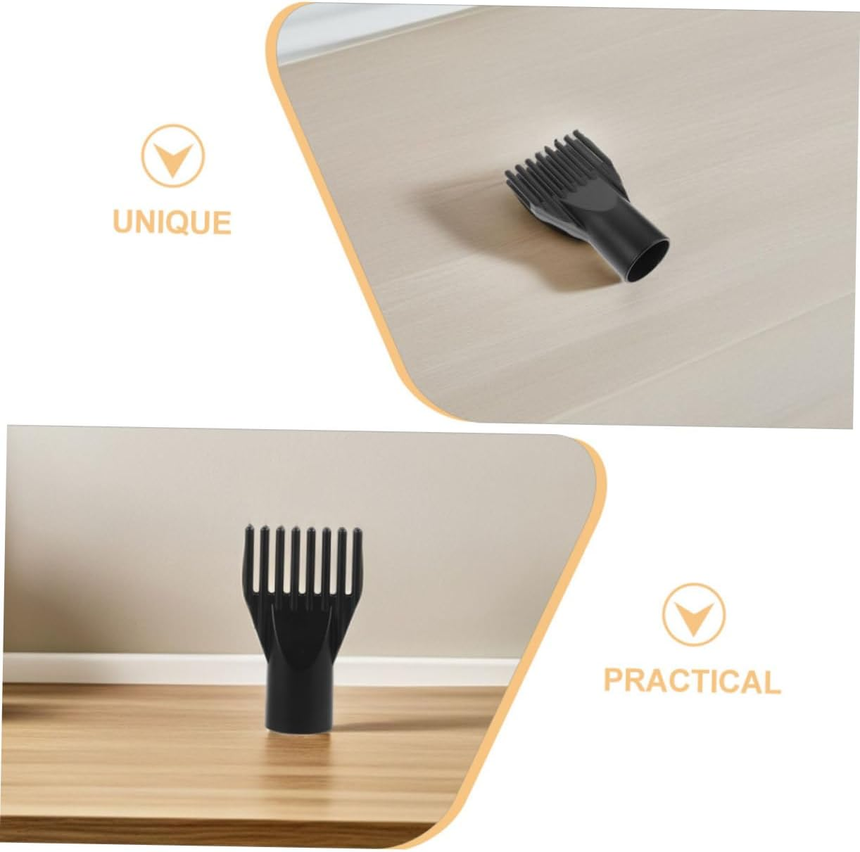 Levemolo 3Pcs Pet Blow Dryer Nozzle Plastic Hair Dryer Attachment for Dogs Cats for Home Grooming Efficient Safe Drying for Pet Salons image number 1