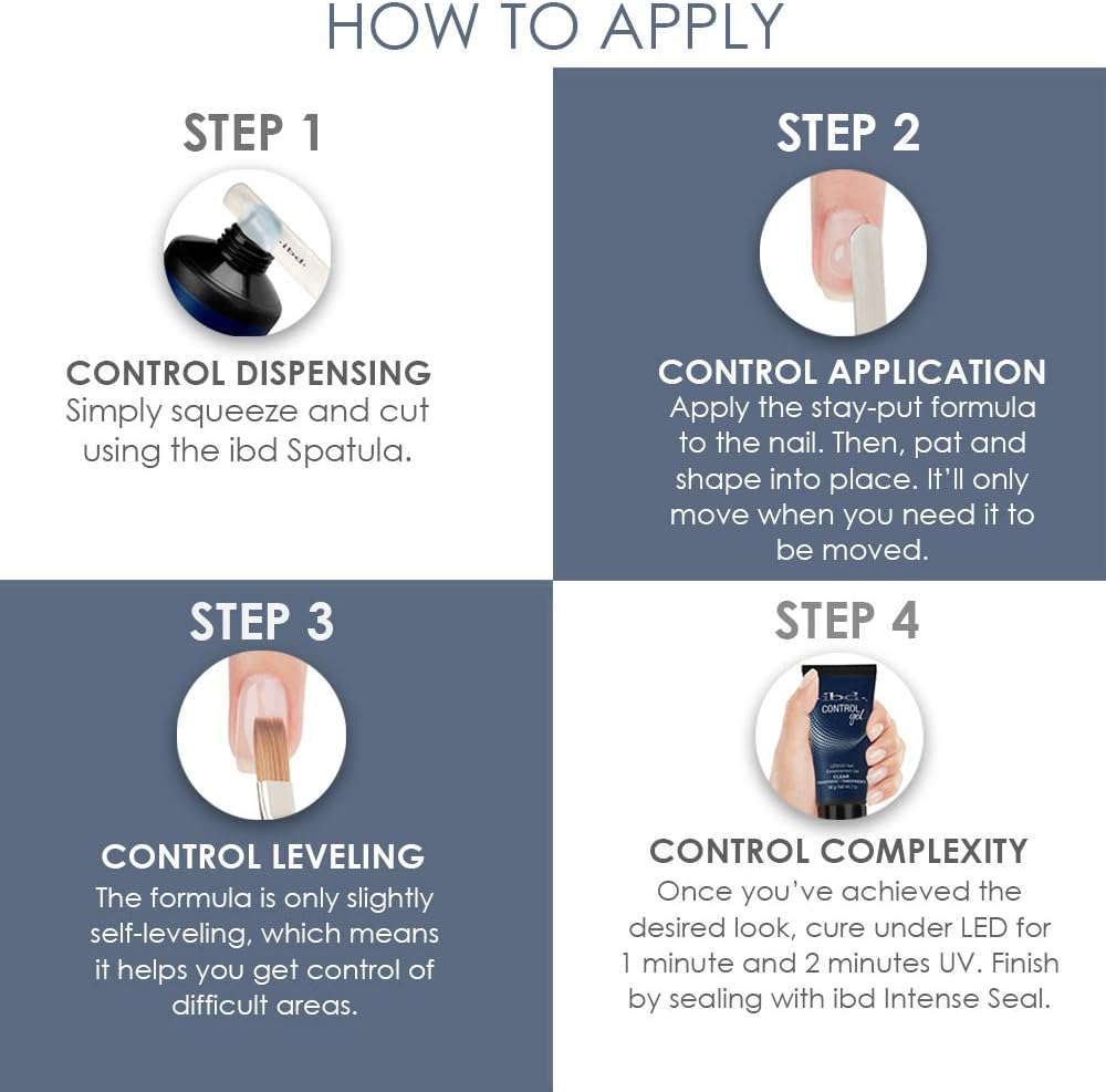 IBD LED/UV Control Gel 56 G - White image number 6