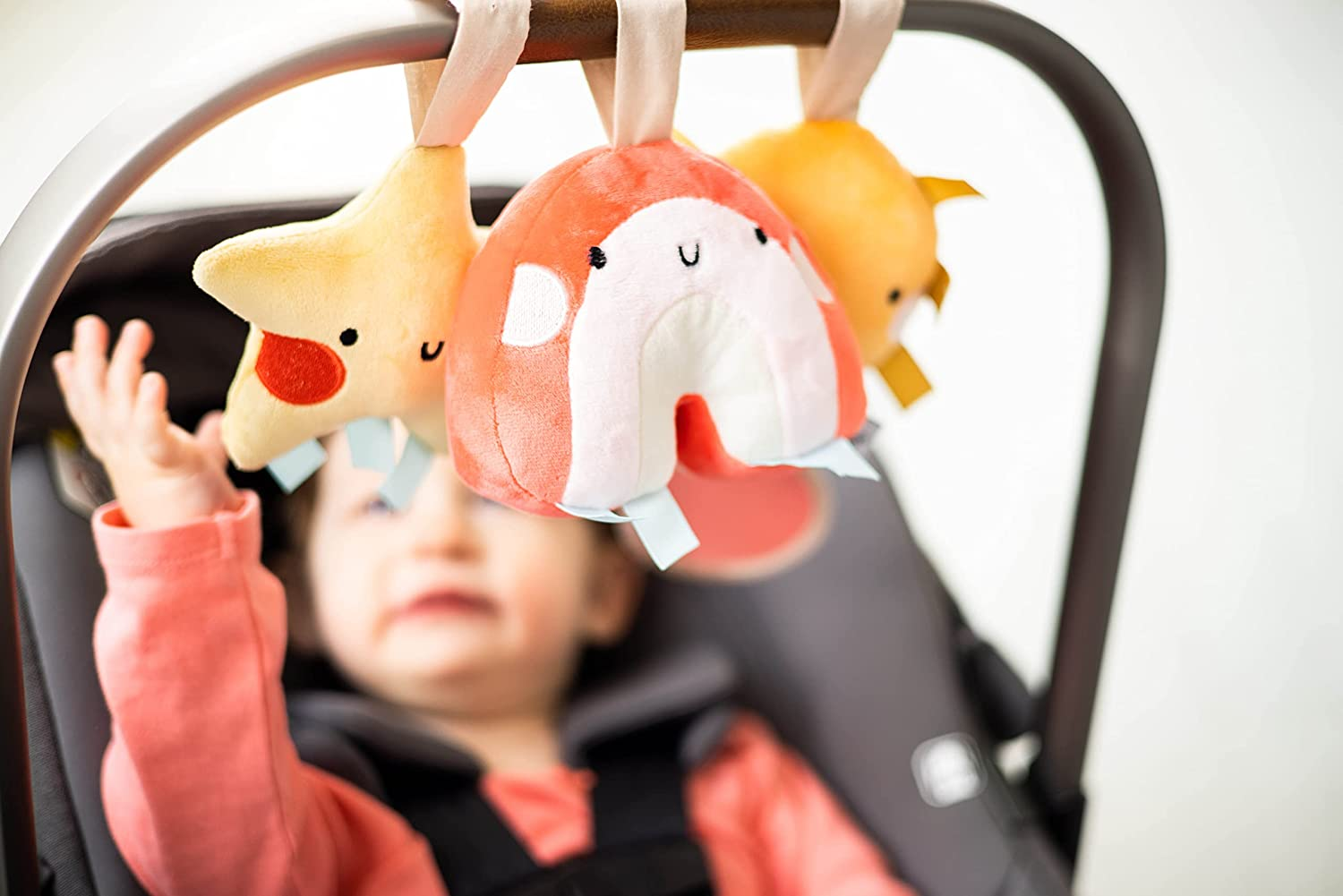 Pearhead Stroller Toy Set of 3 - Rainbow image number 5