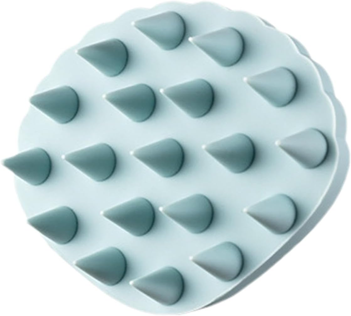 Shampoo Brush - Silicone Shampoo Scrubber,Shell Shaped Massage Comb, Comfortable Shower Hair Brush, Hair Scalp Scrubber, Hair Care Tools for Women Men Kids image number 1