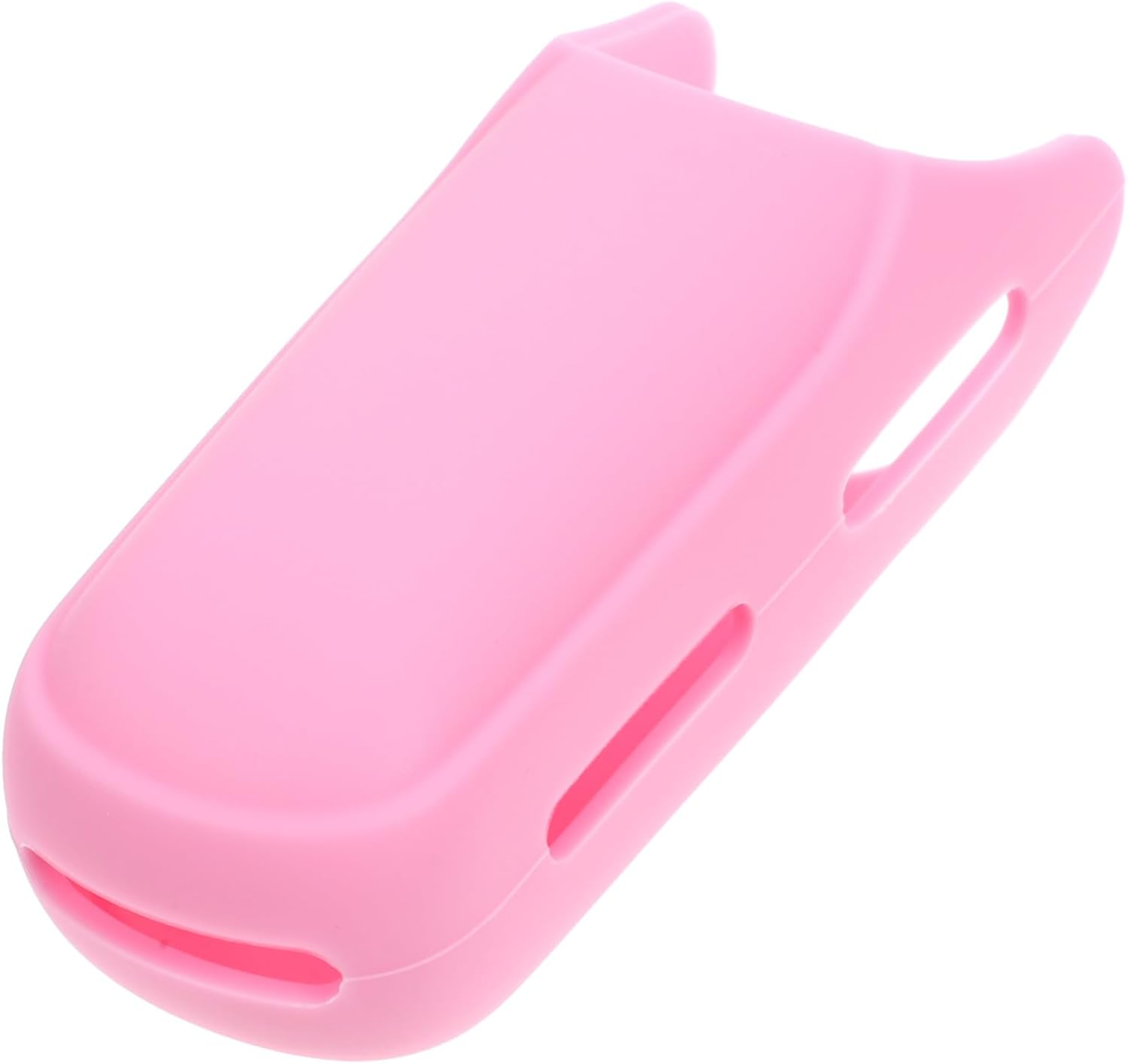 Mikinona Silicone Hair Iron Cover Sleeve for Curling Irons and Straighteners Pink Heat Resistant Mat for Hair Styling Tools Non-Slip Protector Travel Friendly Design