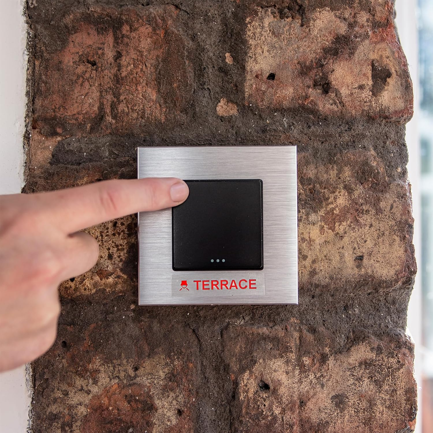 Brother Genuine Tze-132 Laminated Tape, Red on Clear, 12Mm X 8M image number 1