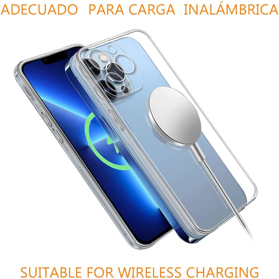 REY - Pack of 3 Transparent Silicone TPU Case for Oppo FIND X2 PRO, Mobile Phone Case Premium Scratch-Resistant TPU Transparent Protective Case, Ultra Thin 0.33 Mm image number 3