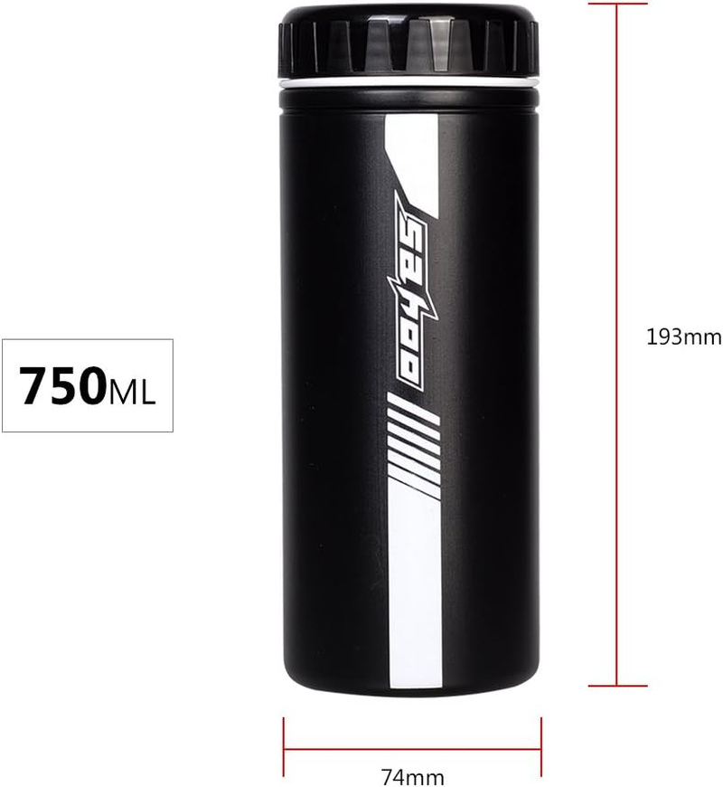 HUIOP Tool Storage Bottle, 750Ml Bottle Storage Pod Cycling Bicycle Bike Tool Storage Bottle Case Holder Container - Tool Set image number 4