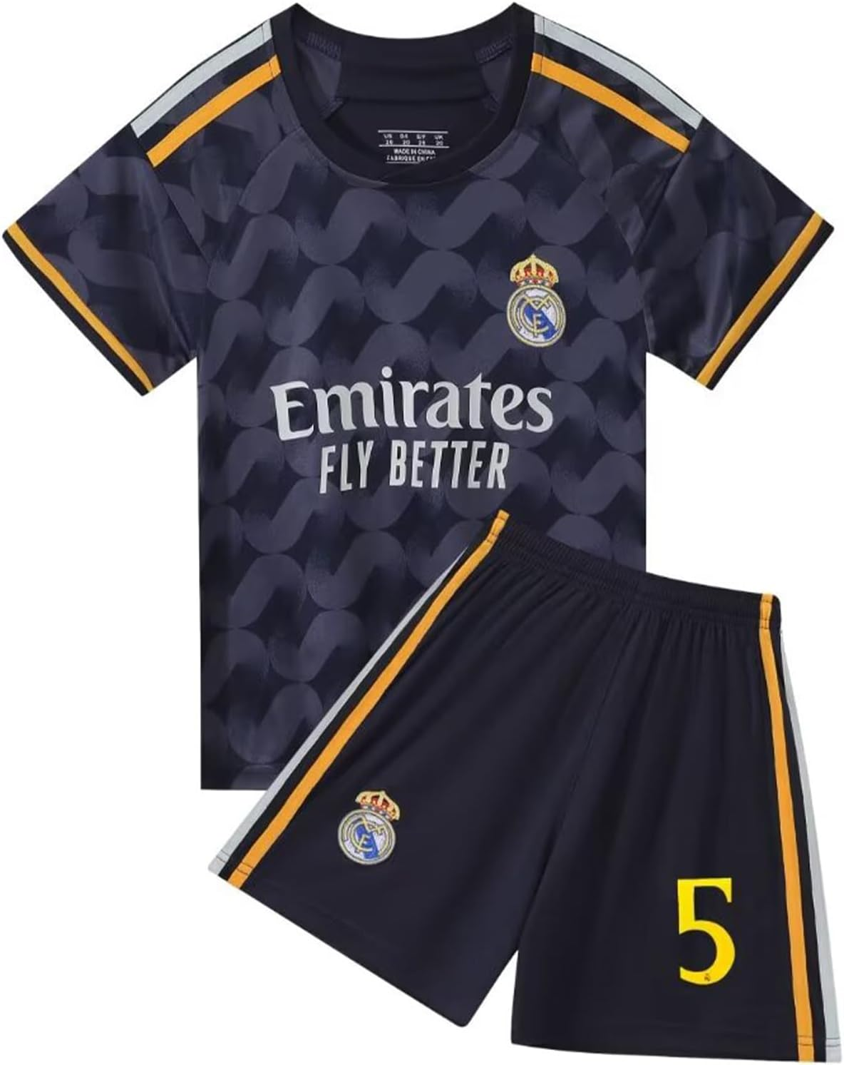 R.Madrid Football Jersey Kids,23/24 New Season Football Training Jersey, Football Shirts Shorts and Socks Set for Kids, Best Gifts for Children image number 1