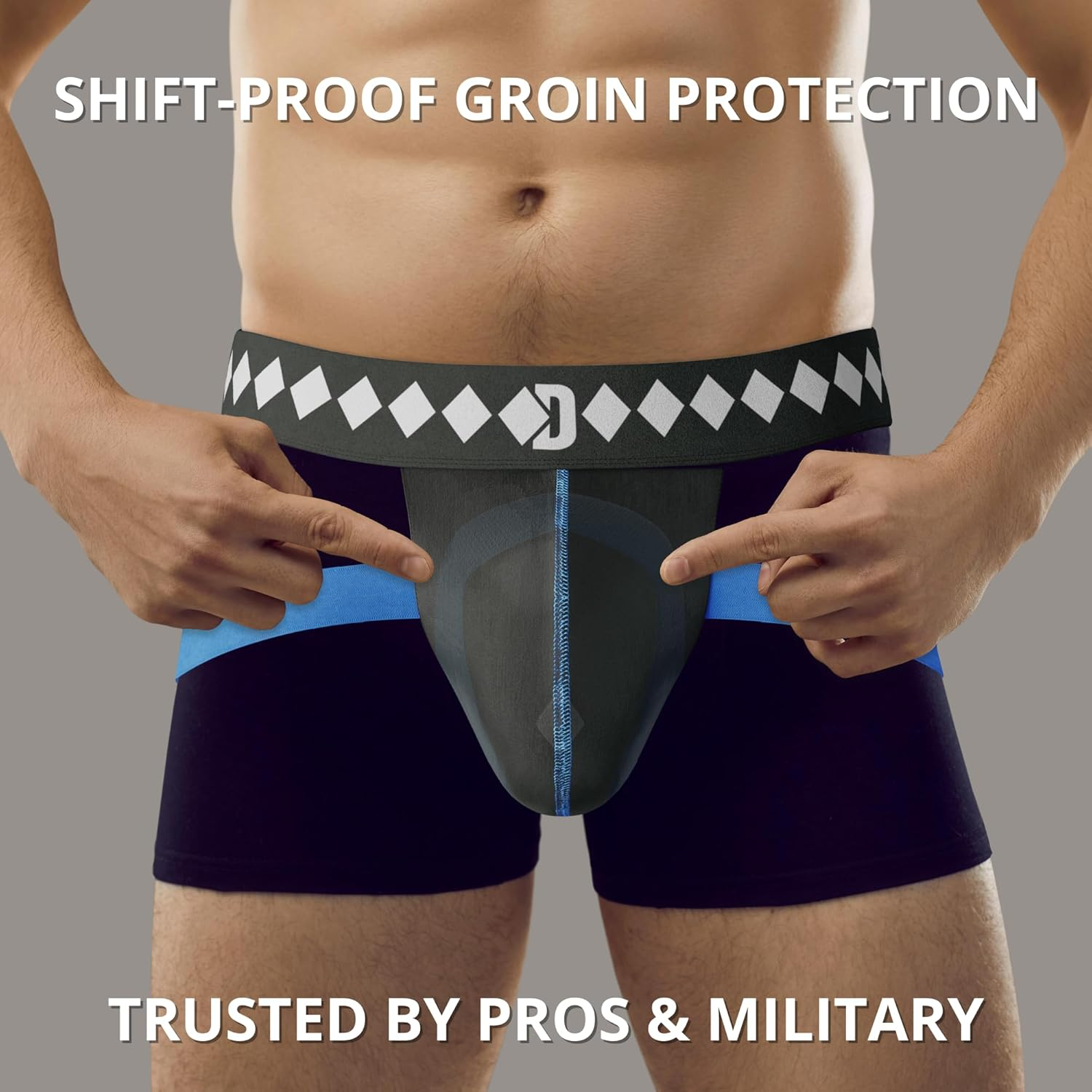 Diamond MMA 4 Strap Supporter Jock and Cup image number 4