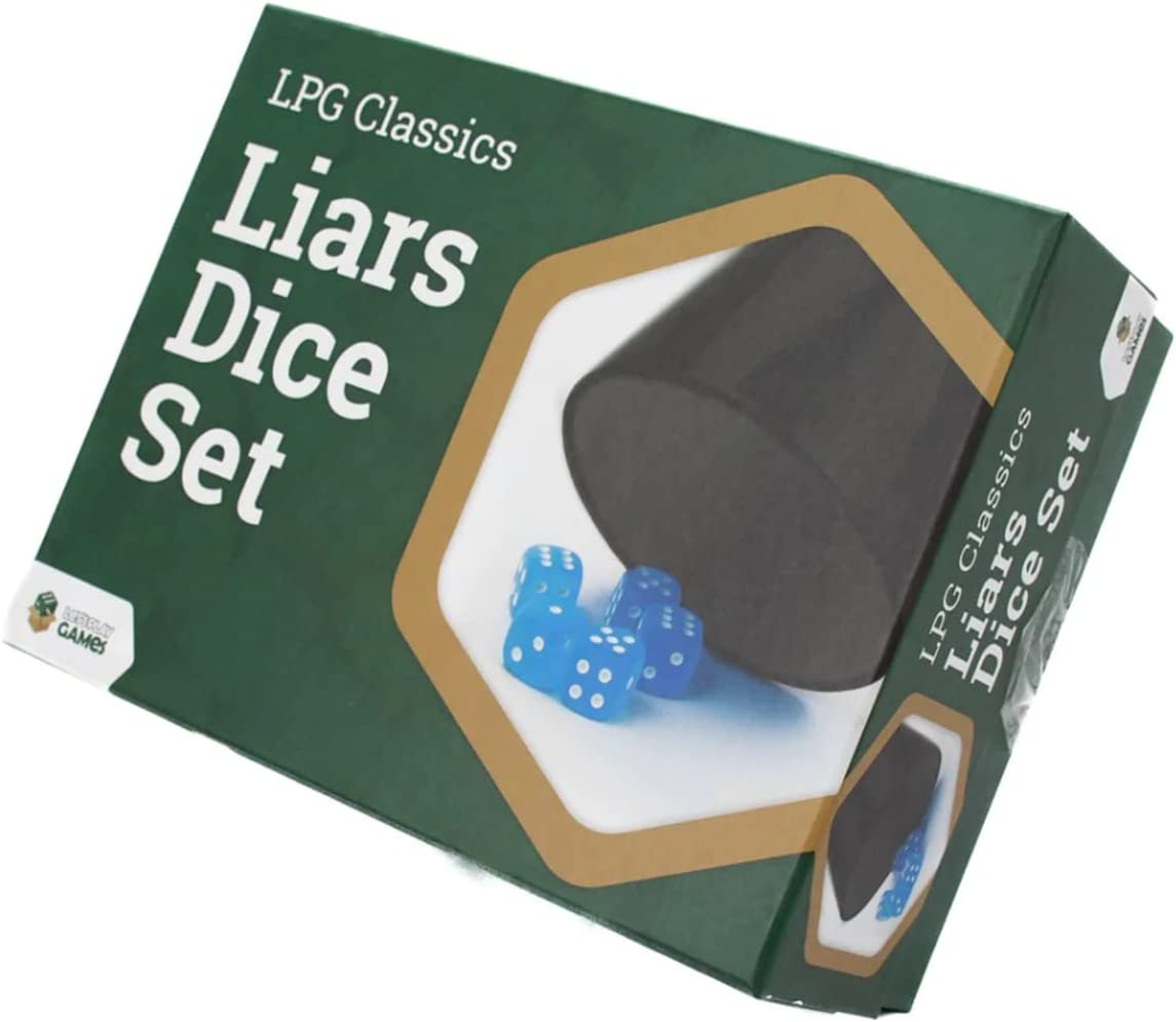 Let'S Play Games LPG Liars Dice - Classic Bluffing Dice Game, Fun for 2-6 Players, Easy to Learn, Perfect for Family Game Night, Portable Set for Travel & Parties image number 3