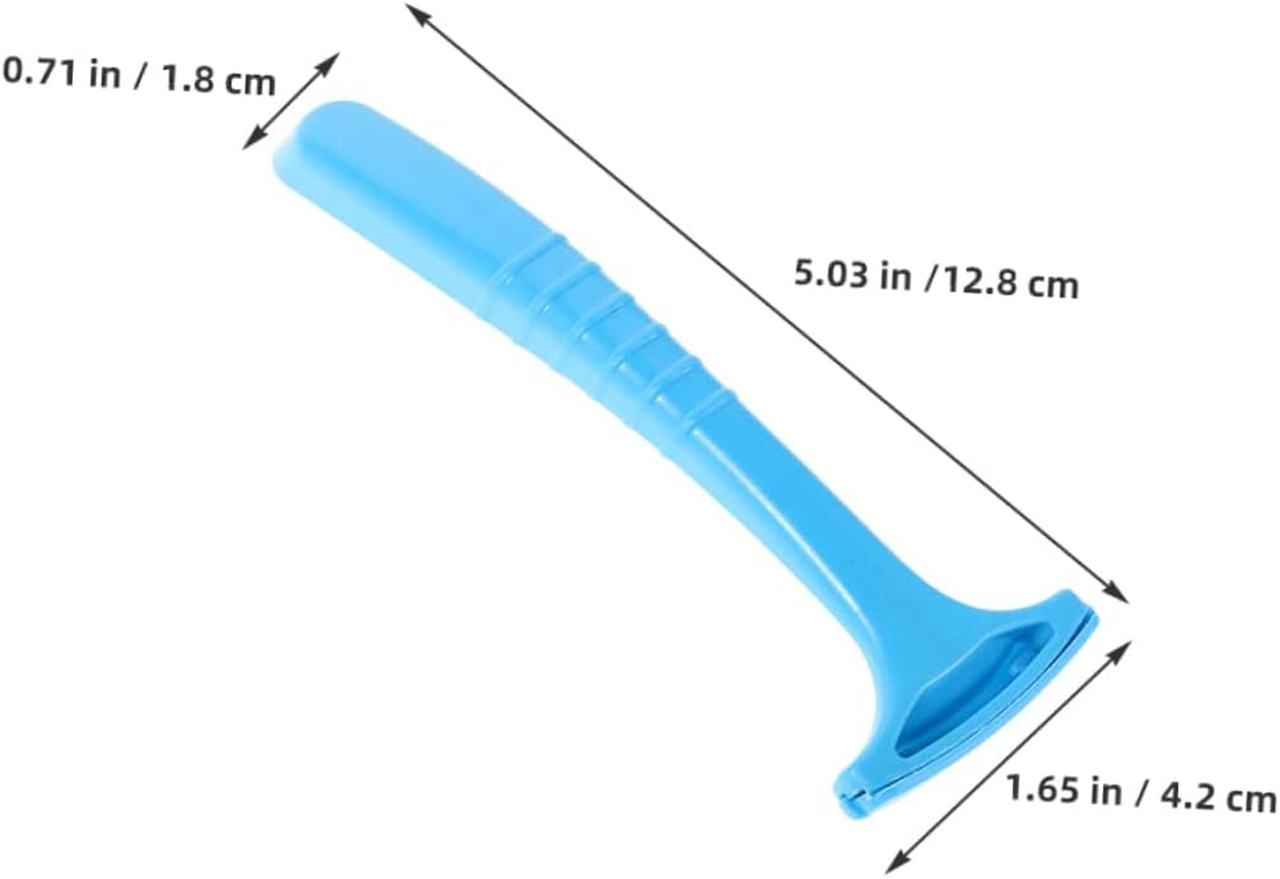 SOESFOUFU 20Pcs Foot Callus Remover with Sharp Blades Portable Heel Scraper for Cracked Heels Comfortable Grip Pedicure Tool for Dead Skin Removal and Exfoliation image number 4