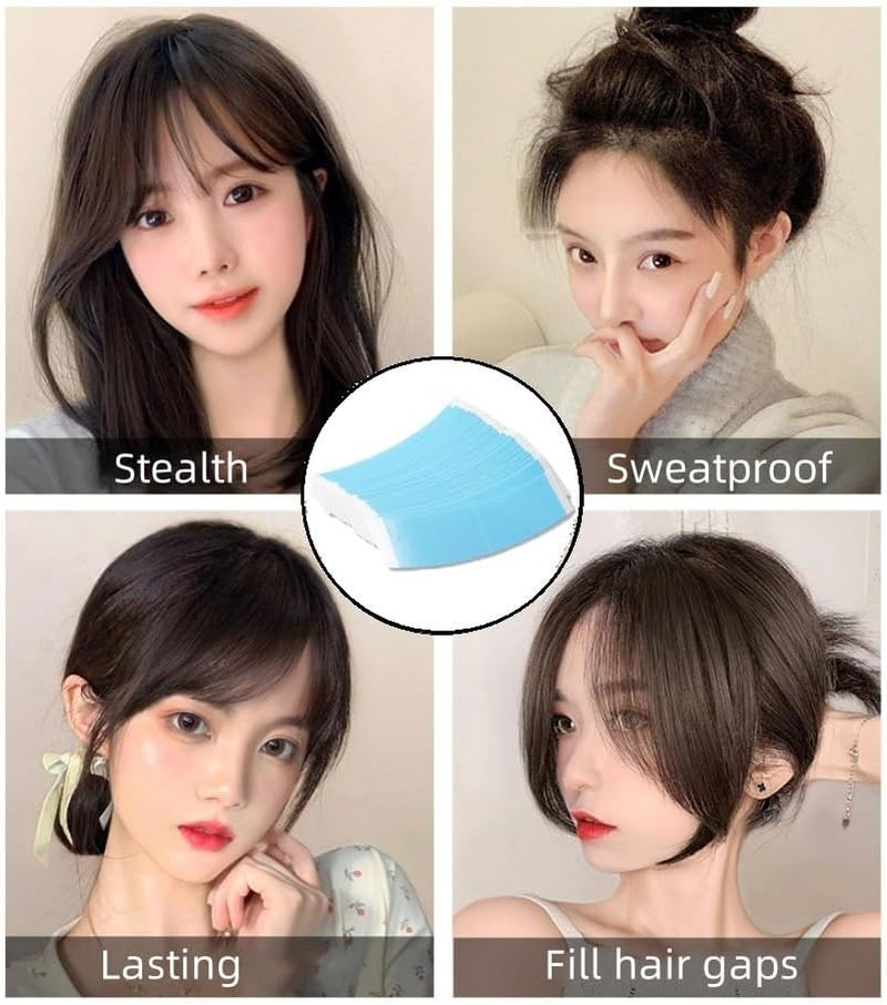 Waterproof Lace Front Wig Tape - 50Pcs Double Sided Adhesive Hair Tapes for Wigs, Invisible Double Side Tape (Type A) image number 1