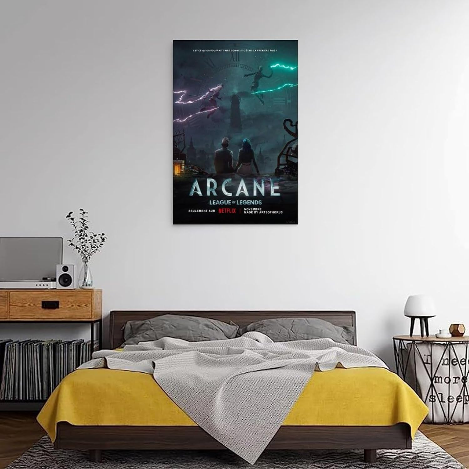 Anime Arcane Poster Poster Canvas Painting Wall Art Picture Home Decor Print for Bedroom Living Room Dorm Study Bar Office 20X30Inch(50X75Cm) image number 5