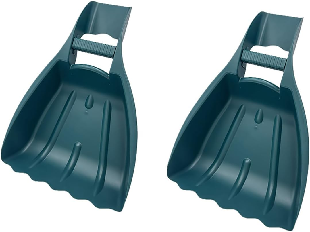Leaf Scoops Hand Rakes, Lightweight & Durable Grabber Tool Leaf Hands Debris Scoops for Scooping up Leaves, Spreading Mulch, Gardening, and Yard Work image number 2