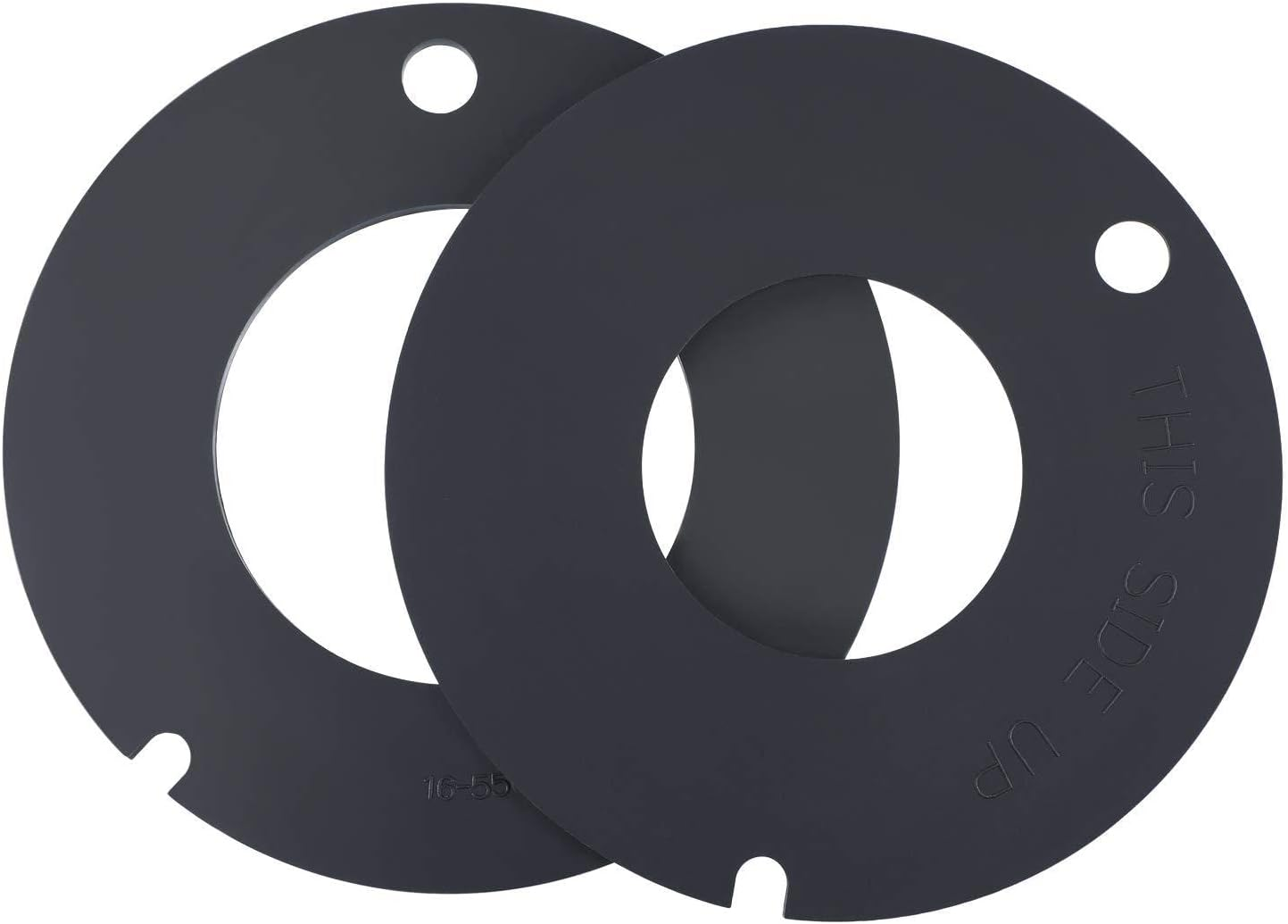 RV Toilet Flush Seal Replacement Kit Part 385316140 & 385311462 Toilet Rubber Ball Bowl Gasket for Dometic Sealand Mansfield Vacuflush and Travel Trailer RV Camper/Marine Toilet (1Pair) image number 2