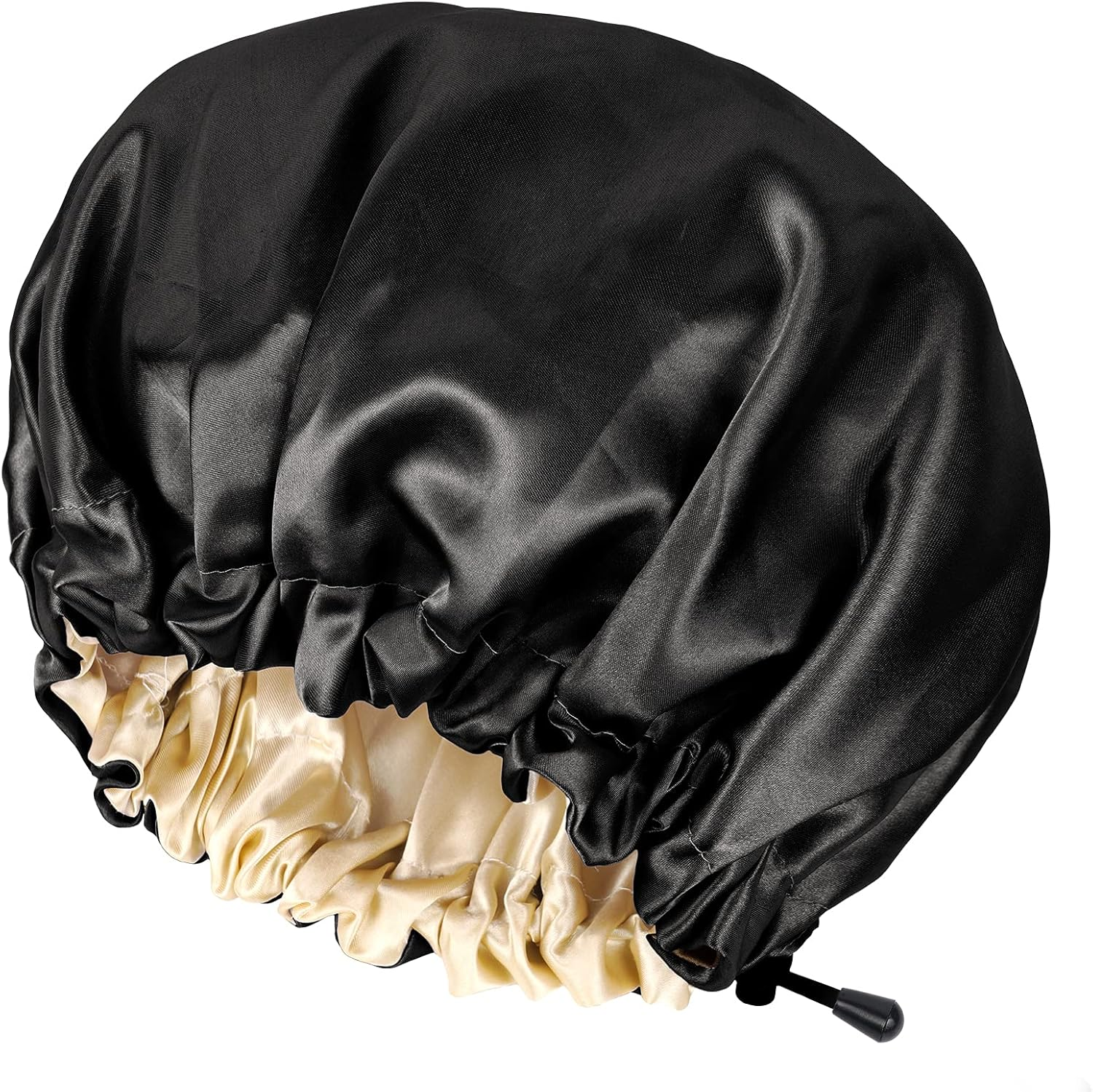 CHORHA Large Double-Sided Adjustable Satin Sleep Cap, Hair Bonnet for Sleeping, Suitable for All Kinds of Hair