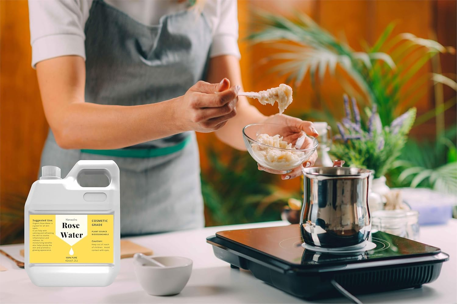 42 Fl Oz Rose Water for Face Hydrating Mist, 100% Pure Rose Water, Cleanses & Softens, Promotes Healthy Cell, Suitable for All Skin Types image number 4