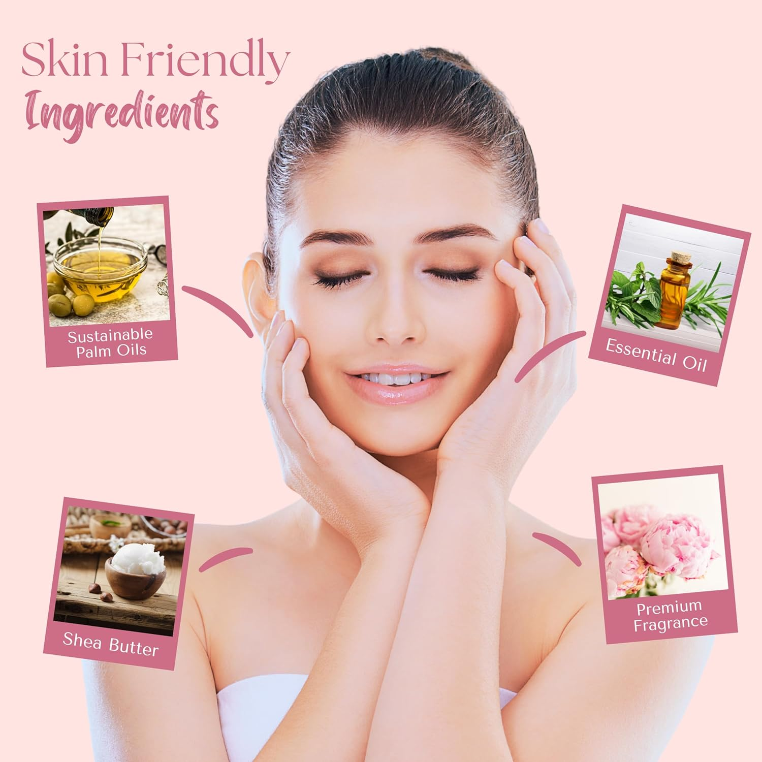 Wavertree and London Pink Peony Soap Bar 200 G image number 5