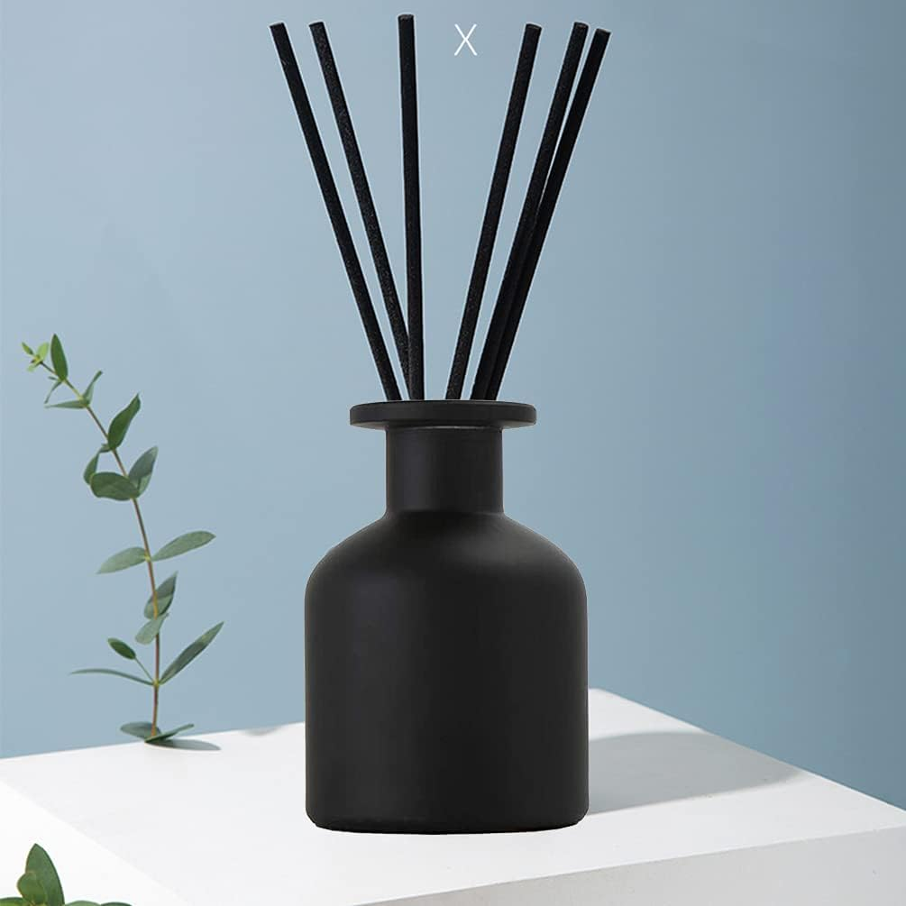 1Pcs Black Empty Refillable Glass Aromatherapy Diffuser Bottle Jar Container Fragrance Accessories DIY Tool Accessories for Essential Oils Crafts Decor image number 4