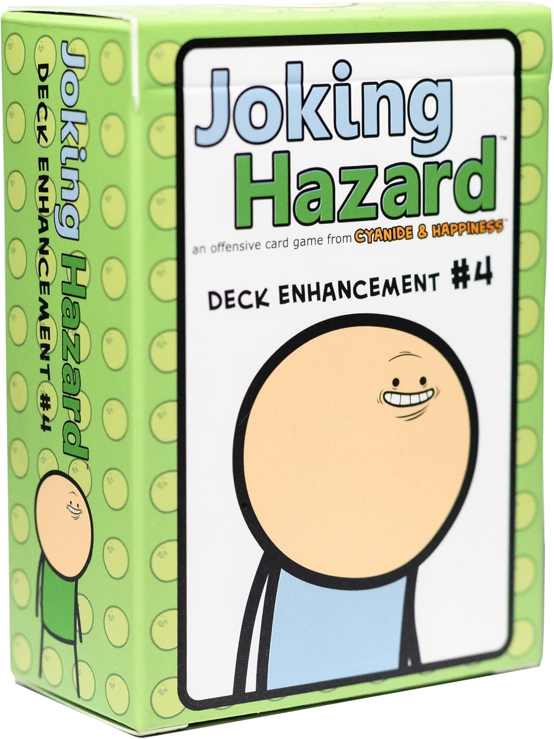Joking Hazard Deck Enhancement #4 - the Fourth Expansion of Comic Building Card - Party Game by Cyanide and Happiness for 3-10 Players,Green image number 1