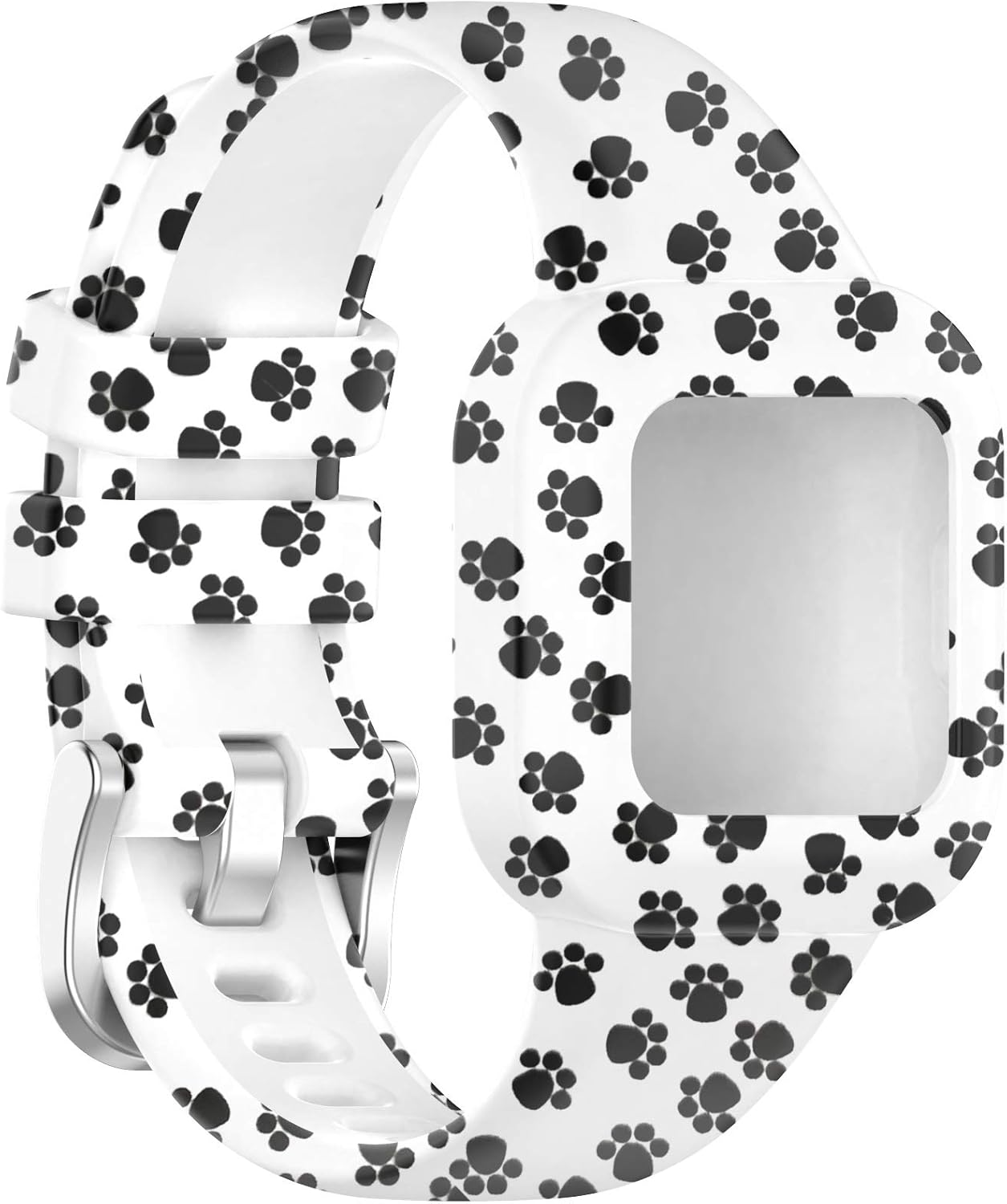 Intended for Garmin Vivofit JR 3 Bands for Kids 4+, Printing Pattern Soft Silicone Wristbands Sweat Resistant Bracelet Sport Strap for Vivofit Jr. 3 Fitness Tracker (5Color) image number 4