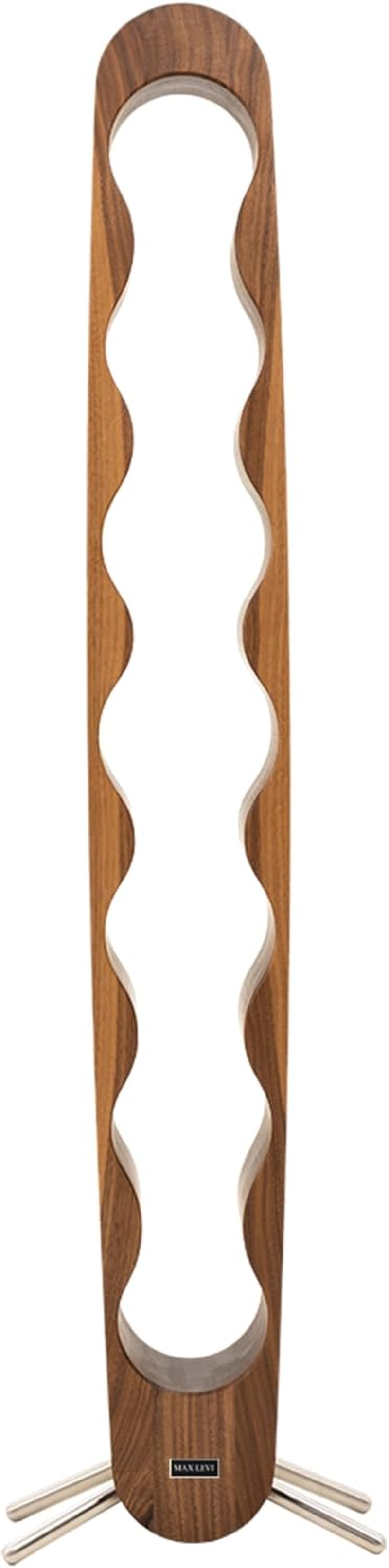 Max Levi&reg; Provence American Walnut - Wine Rack (Silver Legs) image number 4