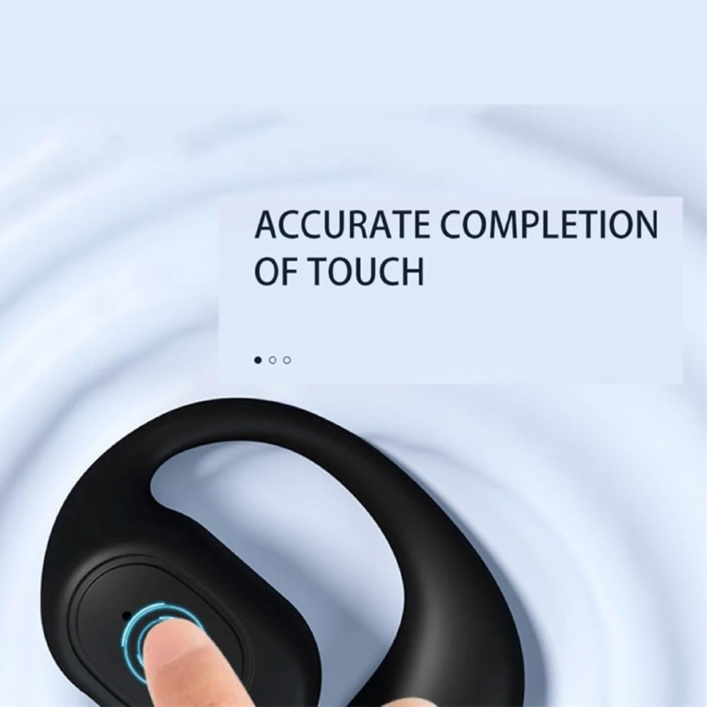Aswalling Wireless Headphones Bluetooth Headset with Microphone Bone Conduction Handsfree Noise Canceling Earphones image number 4