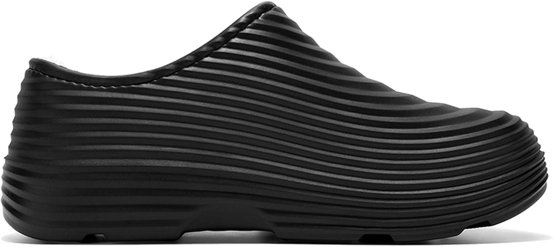 Ihinzry Chef Clogs for Mens Non-Slip Waterproof Oil-Proof Kitchen Shoes - Solid Work Clogs for Restaurant Staff, Lightweight Comfort Slip Resistant Professional Food Service Footwear​ image number 4