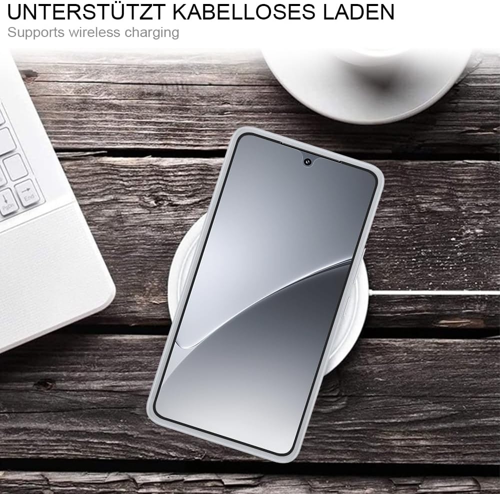 HSP 360 Degree Case for Xiaomi 15 Pro [Full Protection] Mobile Phone Case Protective Case Scratch-Resistant Shockproof Drop Protection Camera Protection Screen Protector Perfect Fit Premium TPU and PC image number 3