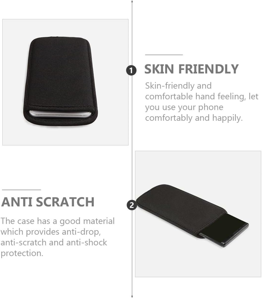 Zerodeko Underwater Neoprene Phone Case Cell Phone Cover Anti-Scratch Anti-Drop Bag for 6.4-7.2 Inch image number 2