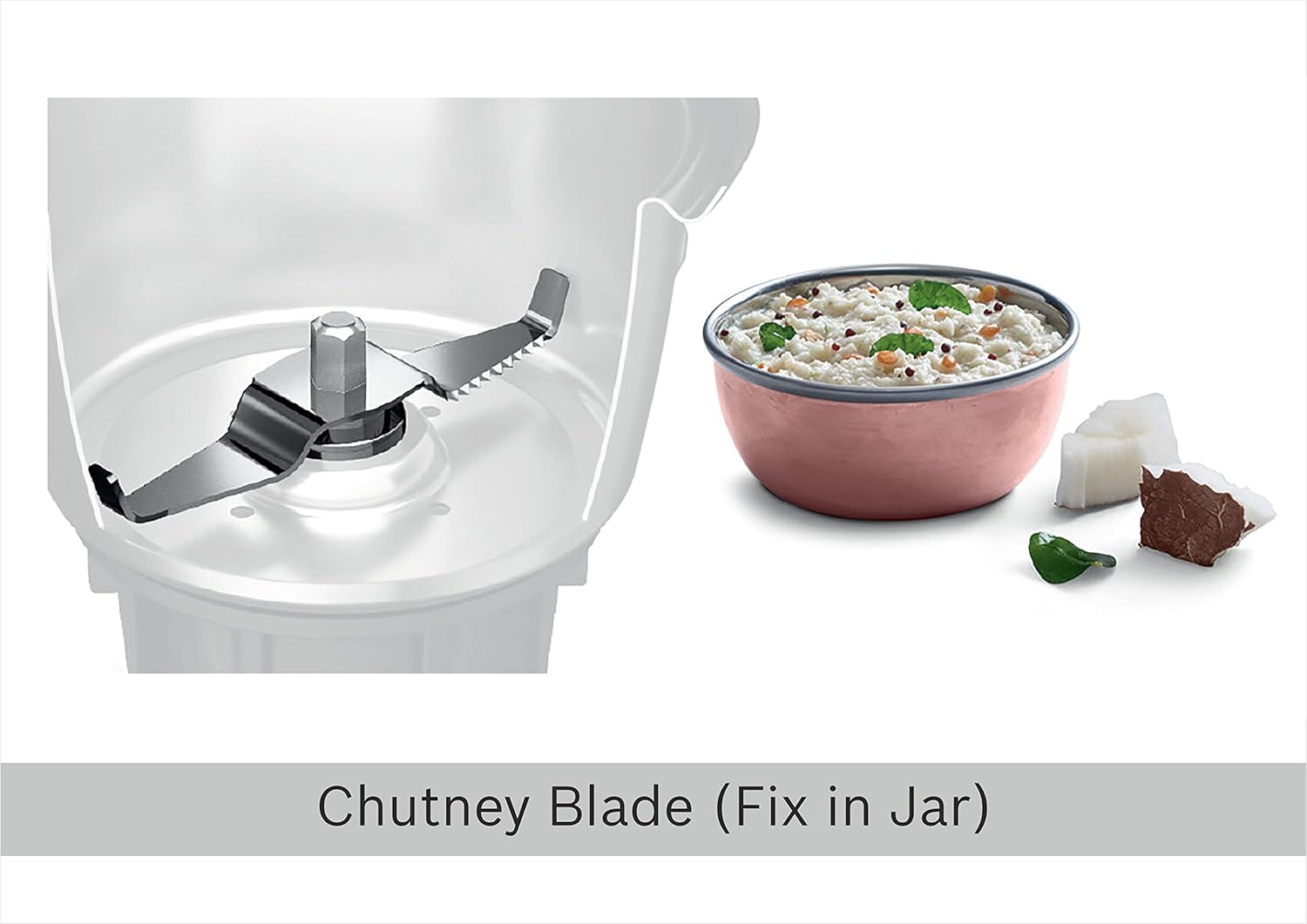 Bosch Truemixx Bold 600 Water Grinder Mixer with 3 Jars (Indian Plug)