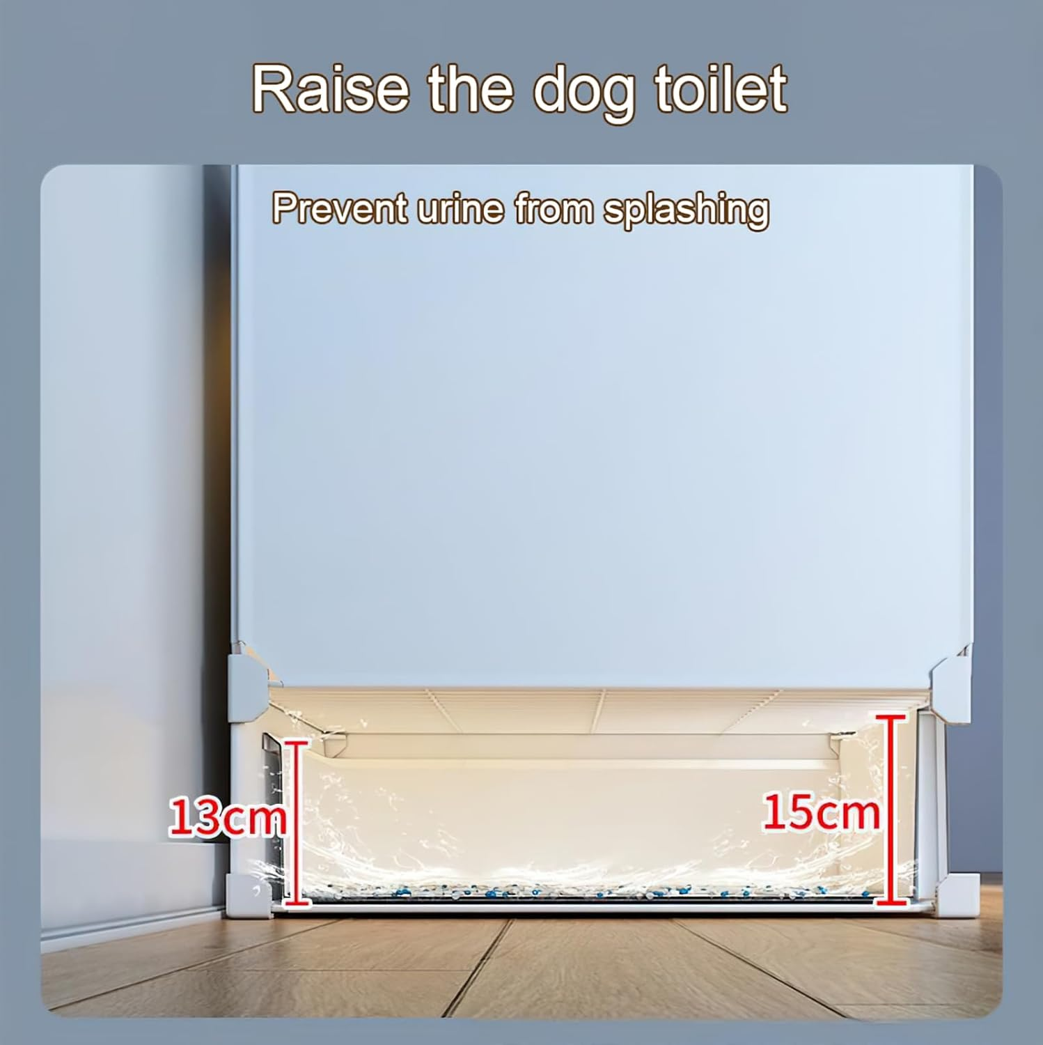 XXYSPT Cat Cage Cat House for Indoor Cats and Small Dogs, 2-Tier Large Enclosure with Litter Area, Storage, Cozy Bed Space, Transparent Panels & Top Fence, Modern White, 140X45X52Cm (55X17.7X20.5In) image number 4