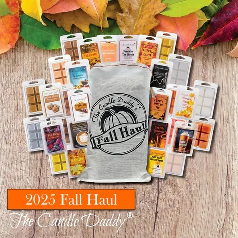 The Fall Haul - 11 Randomly Assorted Funny Fall Wax Melt in Limited Edition Collector'S Bag image number 6