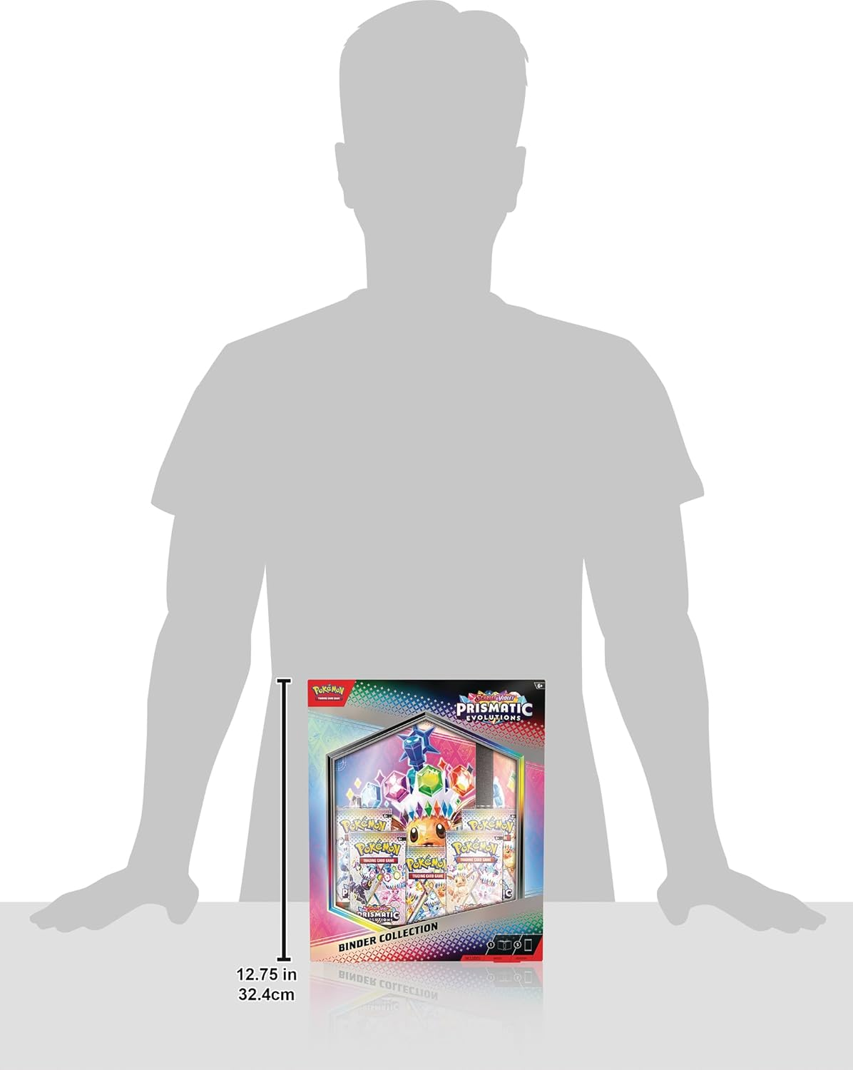 Pokemon TCG Scarlet & Violet 8.5 Prismatic Evolutions Binder Collection image number 4