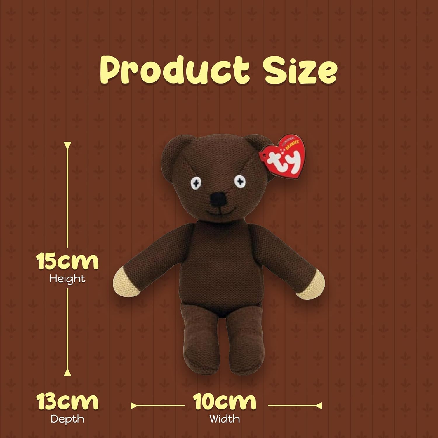 Ty Beanie Baby - Mr Bean'S Teddy Bear (UK Exclusive) image number 1