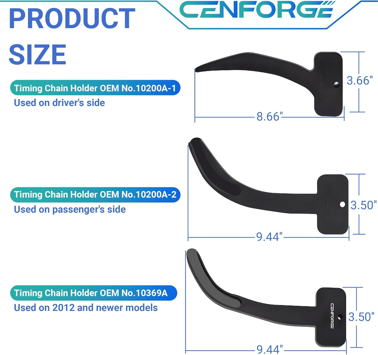 3.6 Pentastar Timing Tool Kit, 3.6L Camshaft Phaser Timing Chain Lock Tool Set Compatible with 2011 to 2019 Chrysler Dodge Jeep Ram, Replace 10200A 10202 10369A image number 3