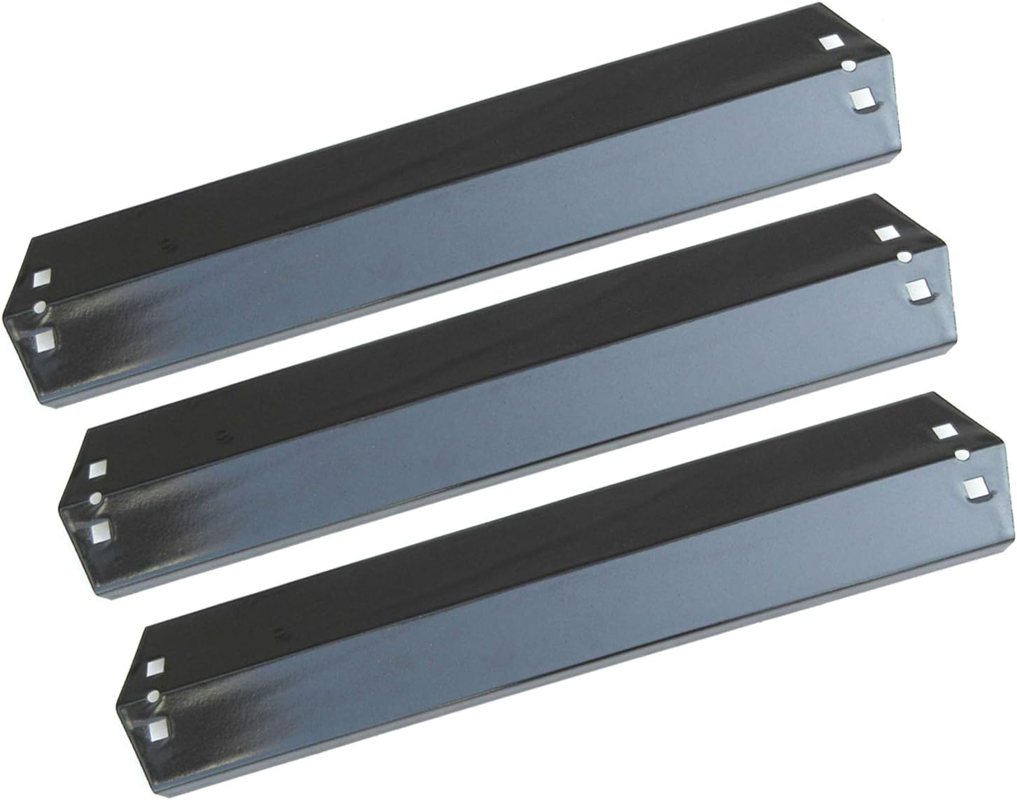 Direct Store Parts DP105 (3-Pack) 18 15/16 X 3 7/8 Inch Porcelain Steel Heat Plates Replacement for Chargriller 3001,3008,3030,4000,5050,5252, for King Griller 3008,5252 Gas Grill image number 4