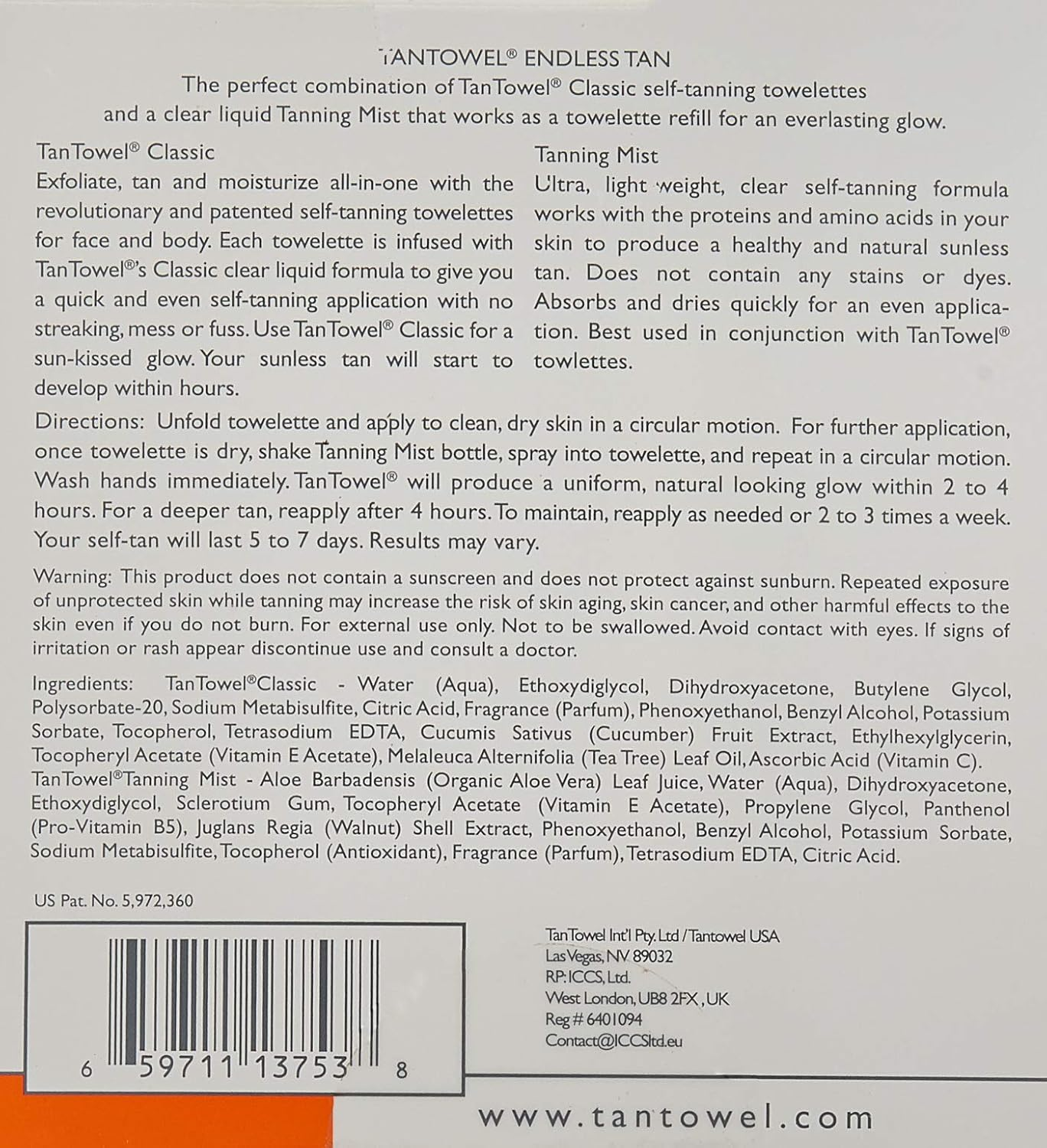 Tan Towel Endless Classic, 3.25 Fl. Oz. image number 4