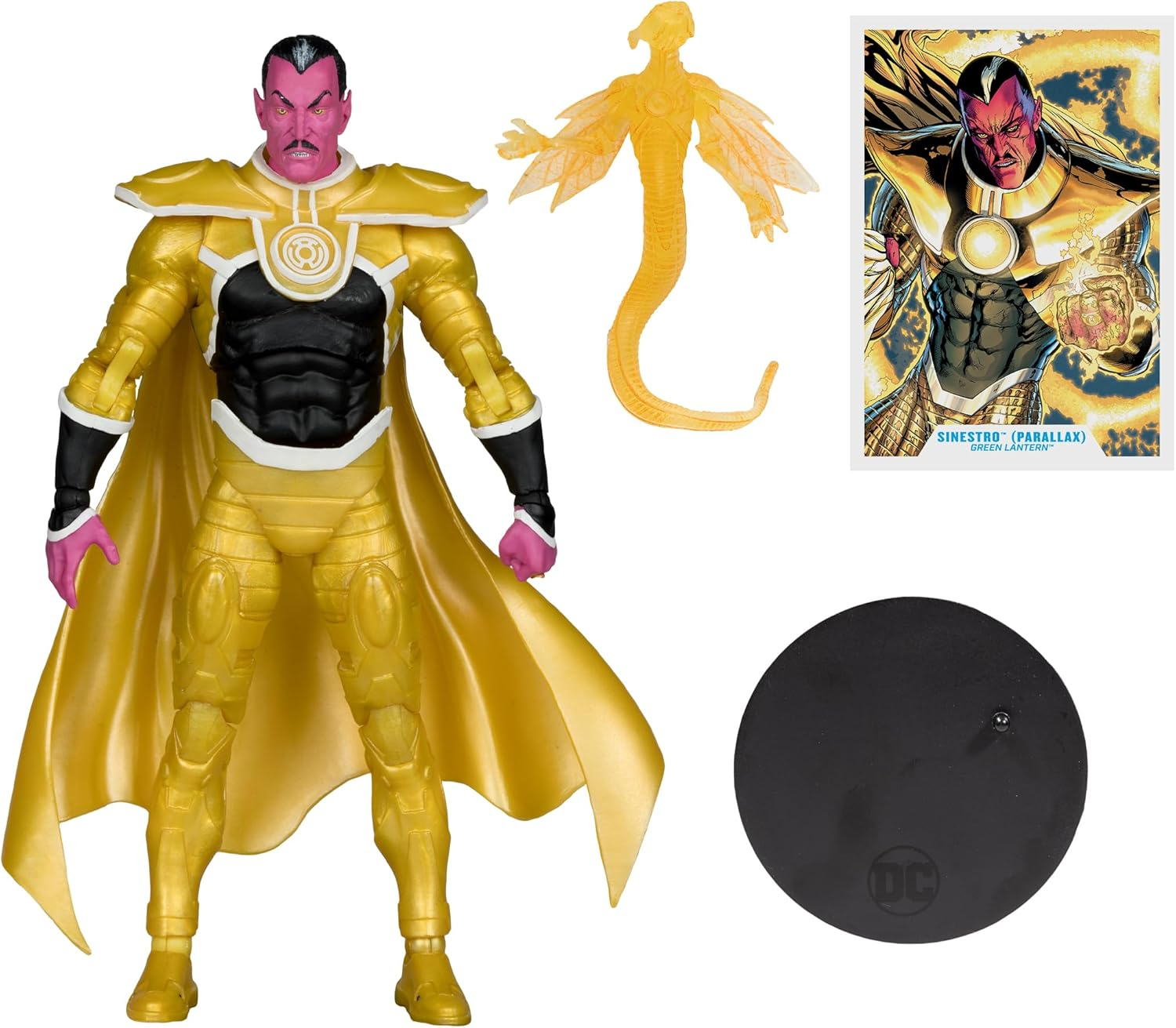 DC Multiverse 7IN - Sinestro (Parallax Armor)(Gold Label) image number 6