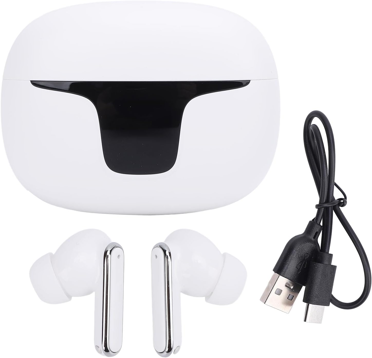 Language Translator Earbuds, AI Translation Earbuds in Real Time, 144 Languages High Accuracy Real Time Translation Earphones, Wireless AI Tech Language Translator Earbuds for Meetings Travel