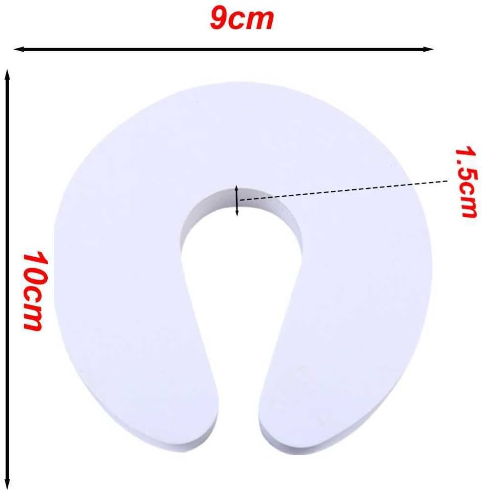 Pack of 6 Door Pinch Guards, Baby Proof Soft EVA Foam Stoppers Fits Any Doors Size, Door Stopper for Child Safety and Baby Safety Products for Home Protection image number 1