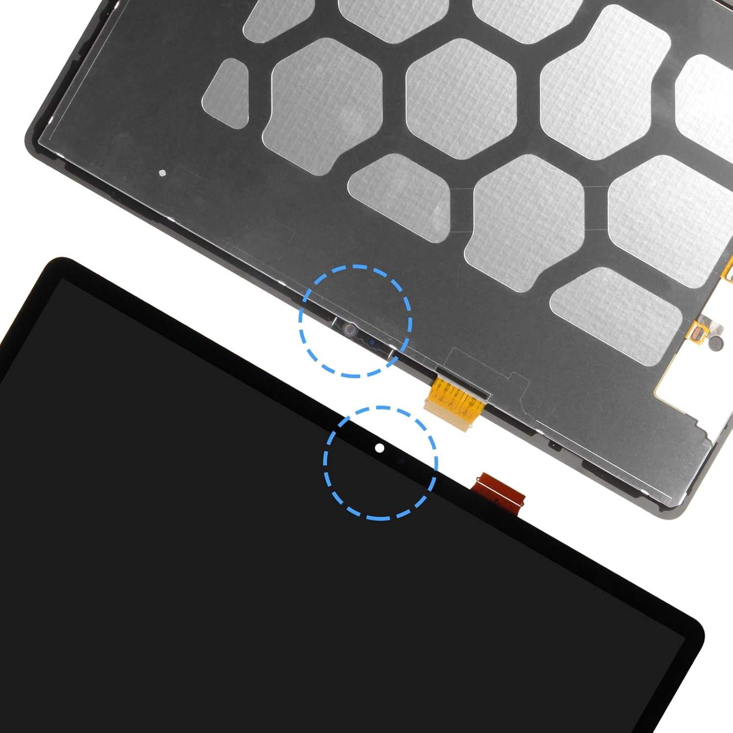 For Samsung Galaxy Tablet S9 FE+ Screen Replacement for Samsung Tab S9 FE plus SM-X610 X616 LCD Display Digitizer Touch Screen Assembly with Repair Tools(Black,12.4 Inch) image number 4
