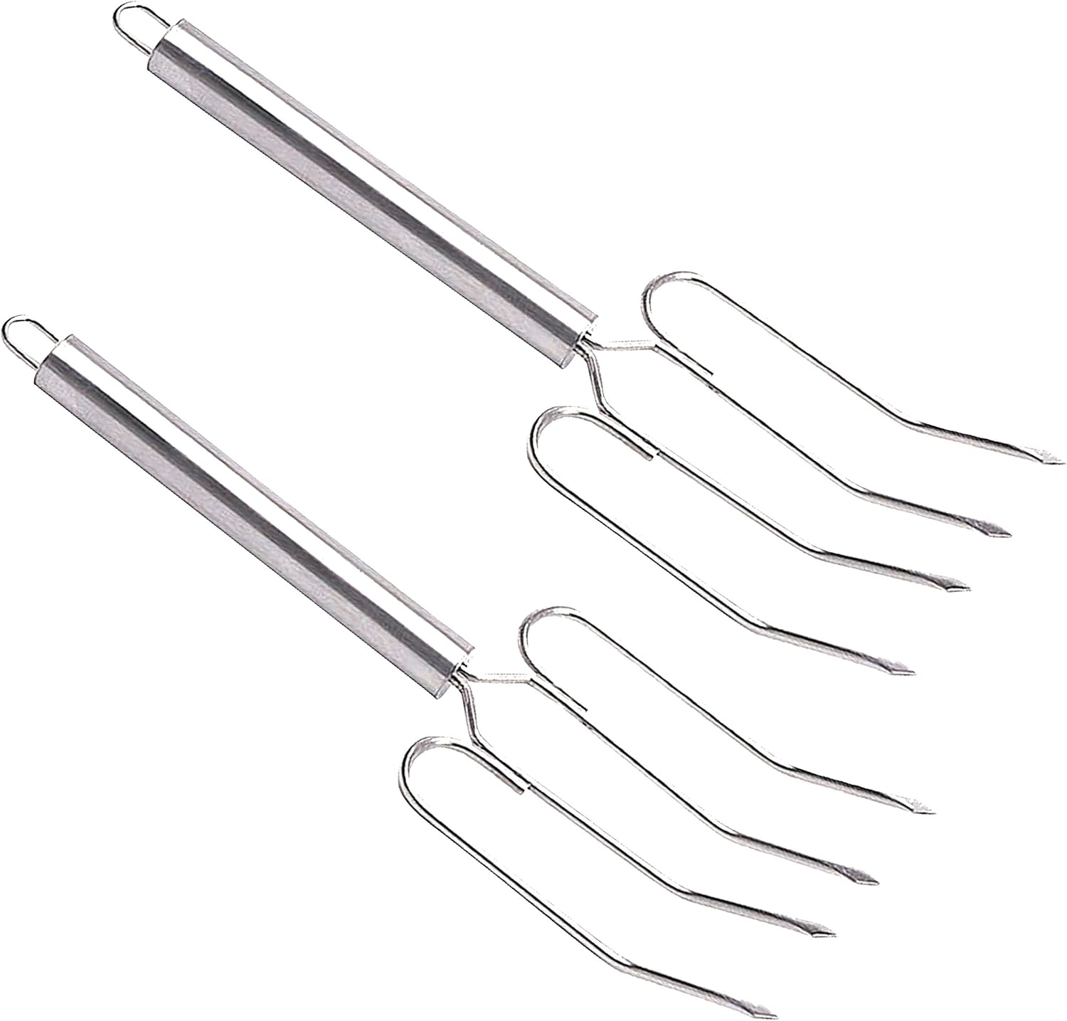 Masterclass Stainless Steel Meat Lifting Forks (Set of 2) image number 3