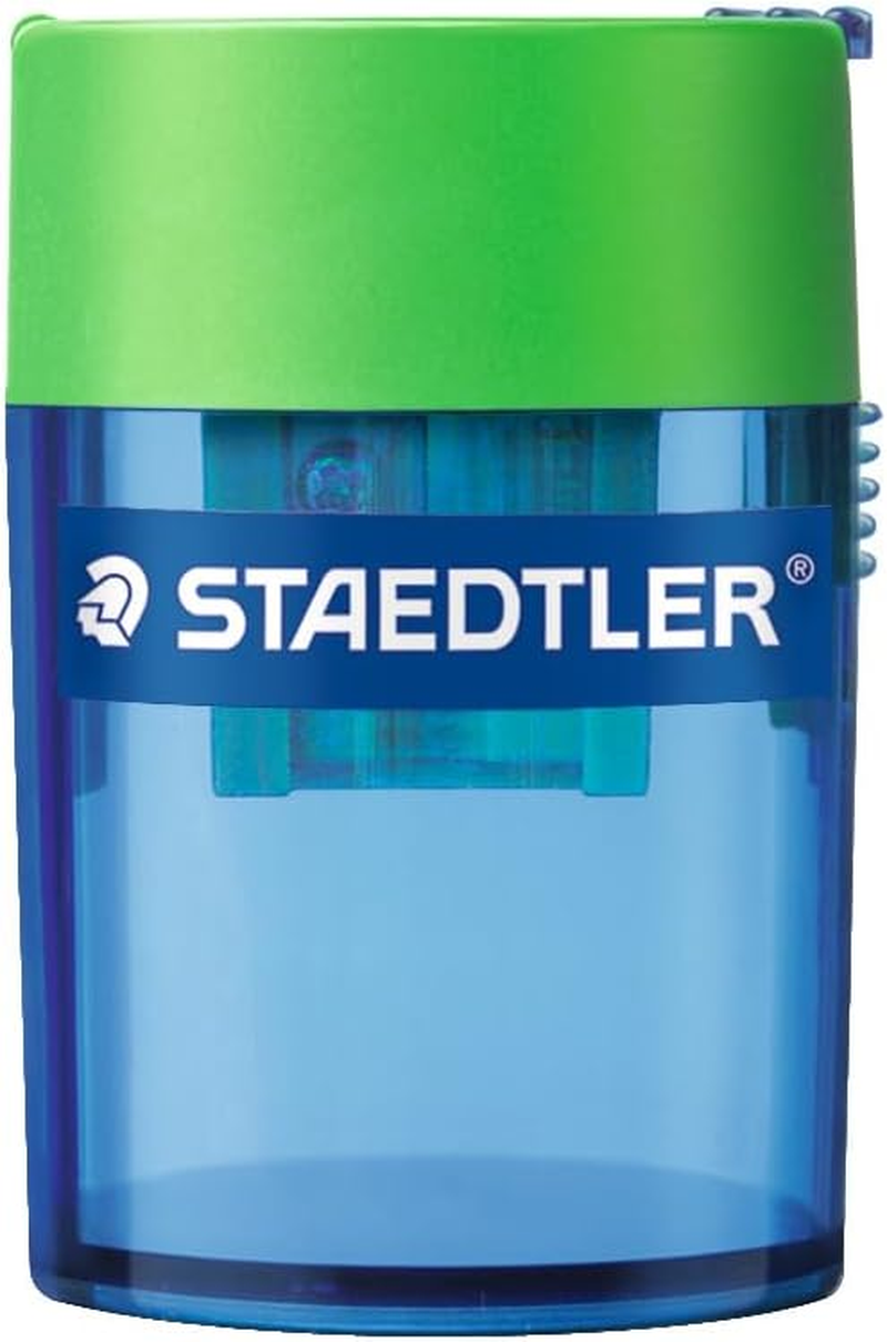Staedtler Single Hole Tub Sharpener, Multicolour (Pack of 10) image number 5