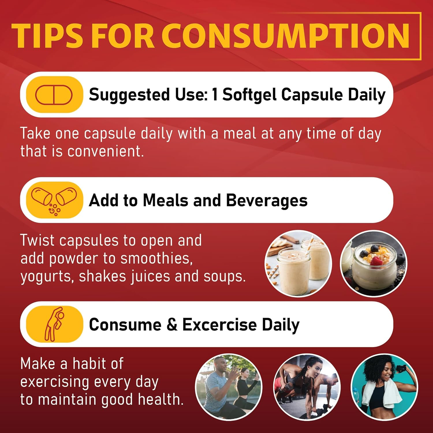 Organic Premium Black Seed Oil Capsules, 3 Months Supply | 4% Thymoquinone, Vitamin E, Omega 3 6 9 image number 3