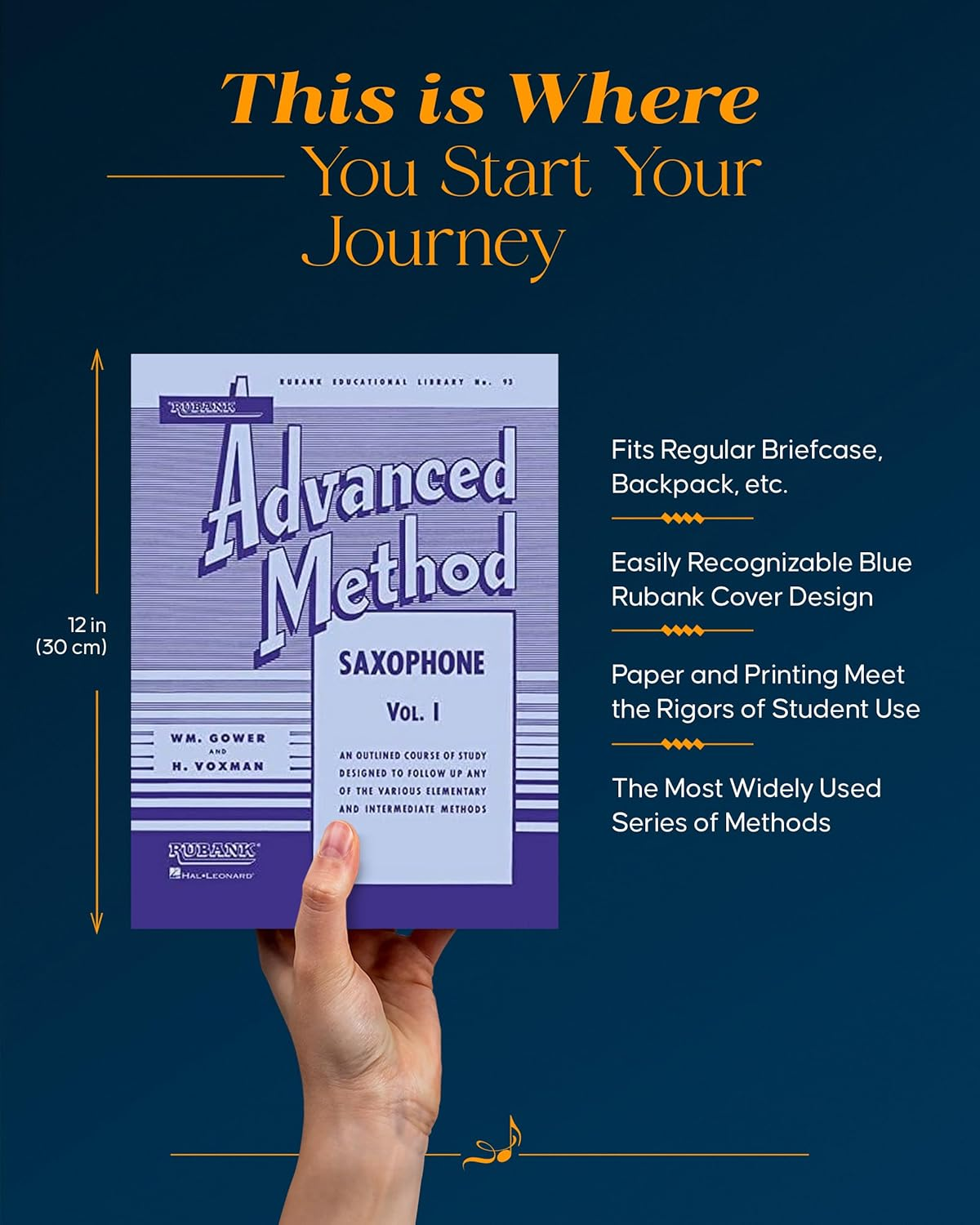 Rubank Advanced Method Saxophone Vol. 1 Book image number 5